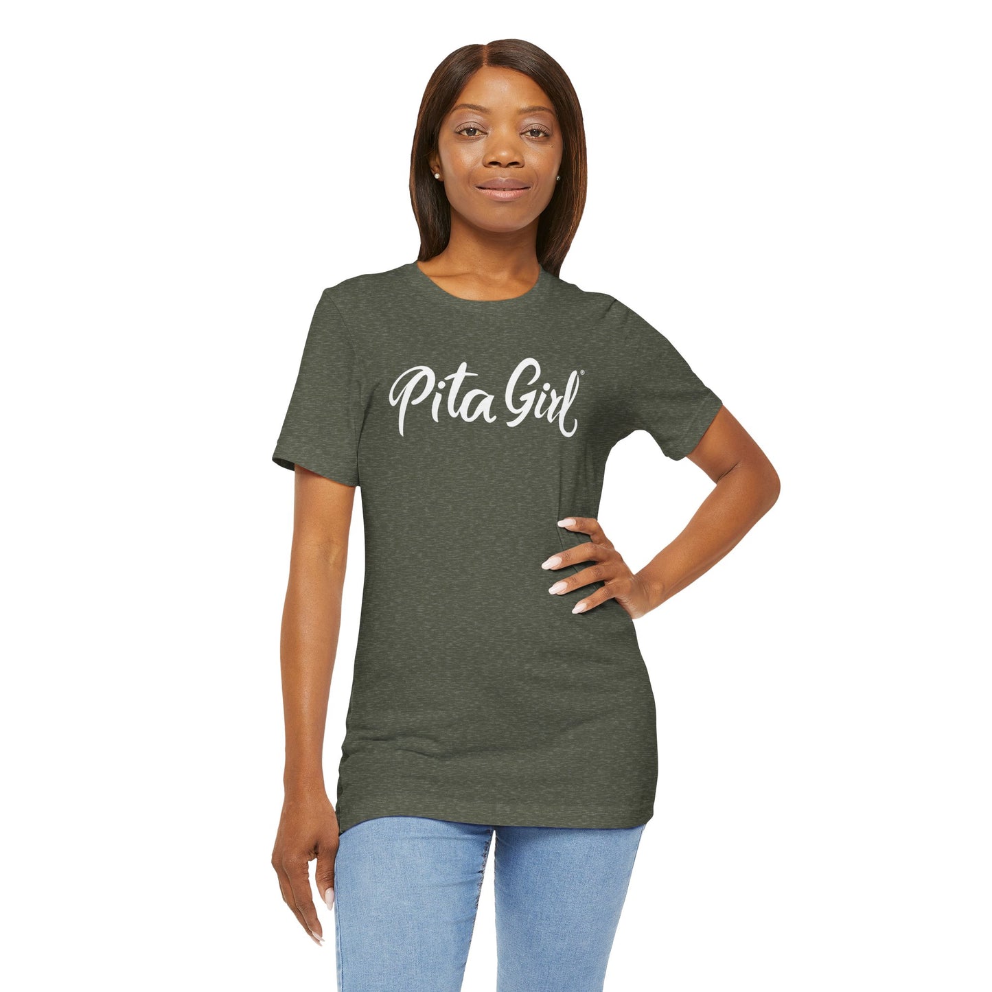 Pita Girl® Logo Tee Unisex Jersey Tee - Casual Comfort for Food Lovers