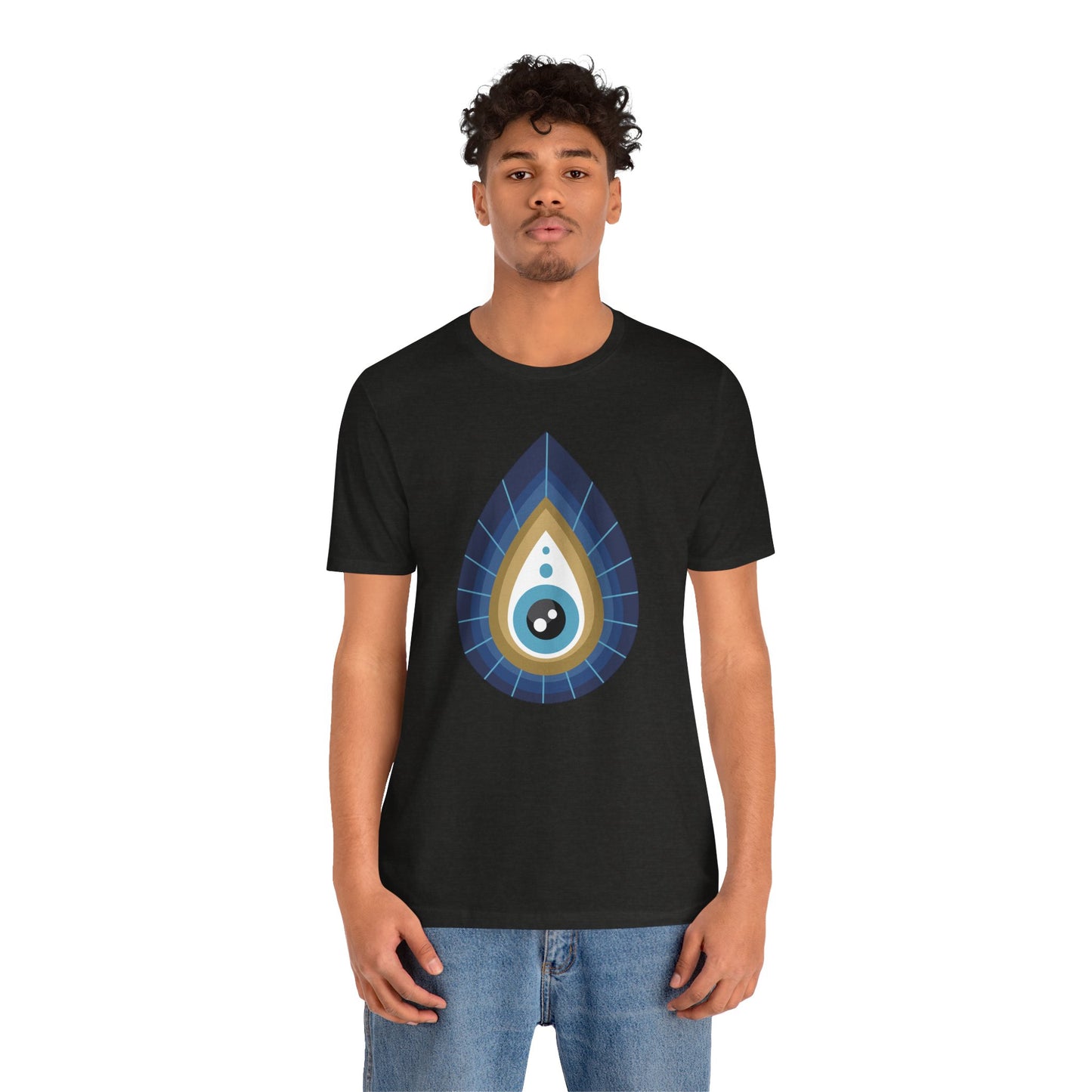 Pita Girl® Evil Eye Tee Protection Unisex Jersey Tee - Casual Comfort for Food Lovers