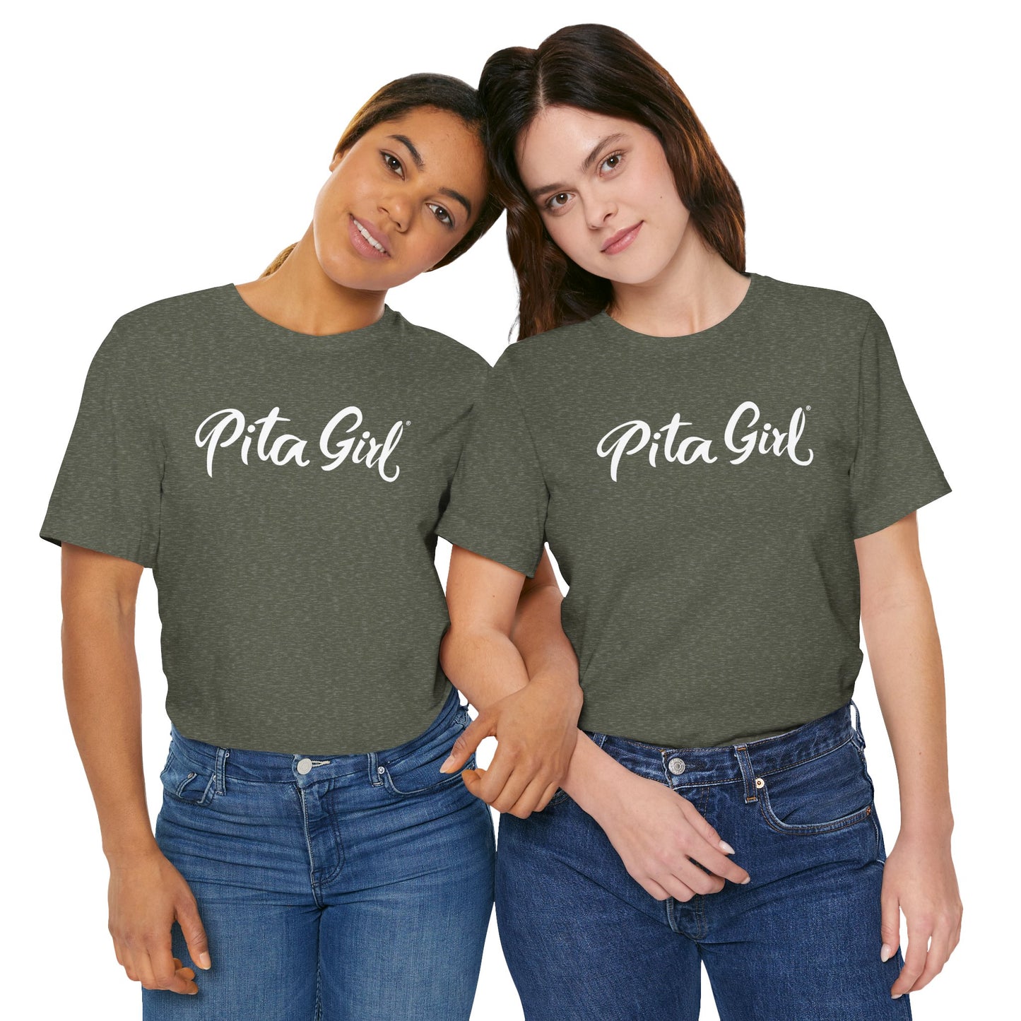 Pita Girl® Logo Tee Unisex Jersey Tee - Casual Comfort for Food Lovers
