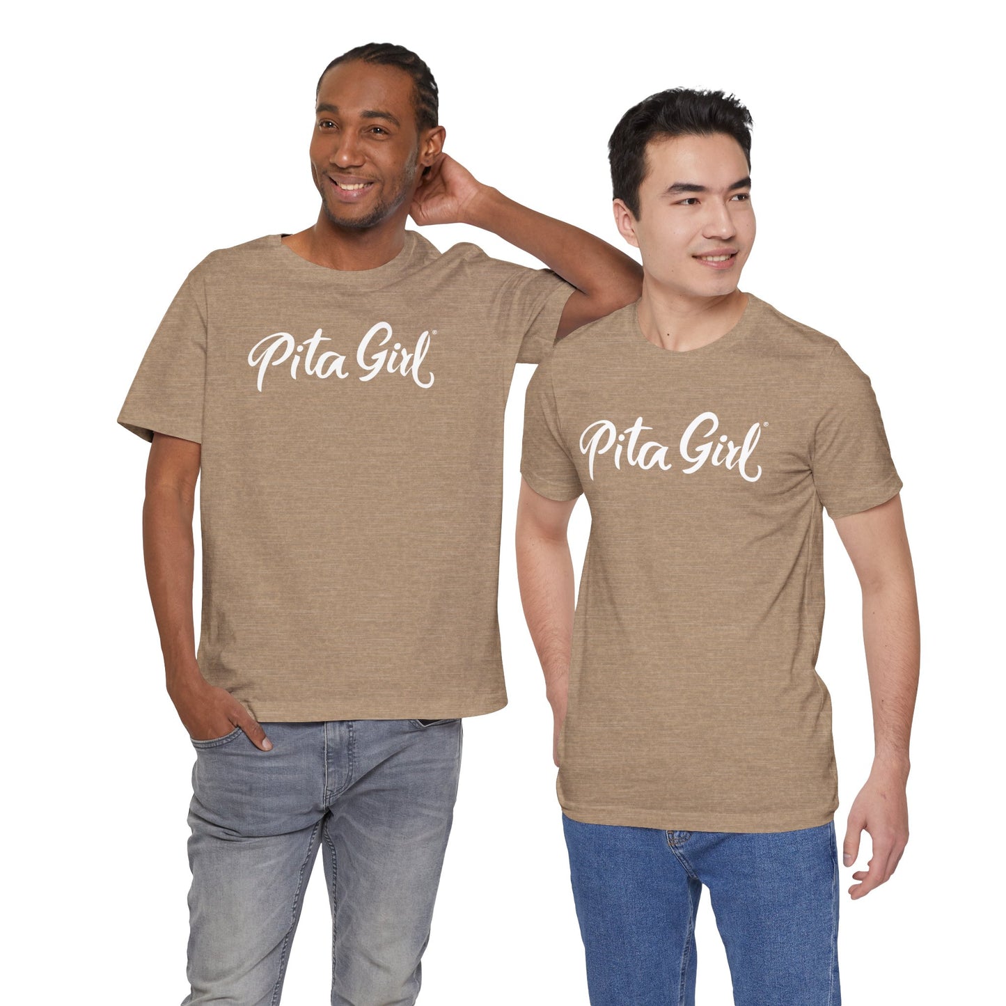 Pita Girl® Logo Tee Unisex Jersey Tee - Casual Comfort for Food Lovers