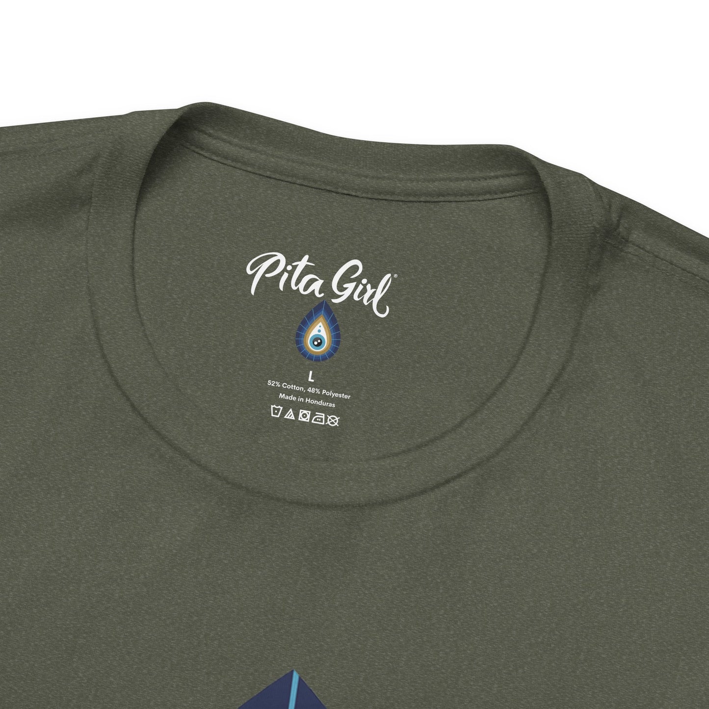 Pita Girl® Evil Eye Tee Protection Unisex Jersey Tee - Casual Comfort for Food Lovers