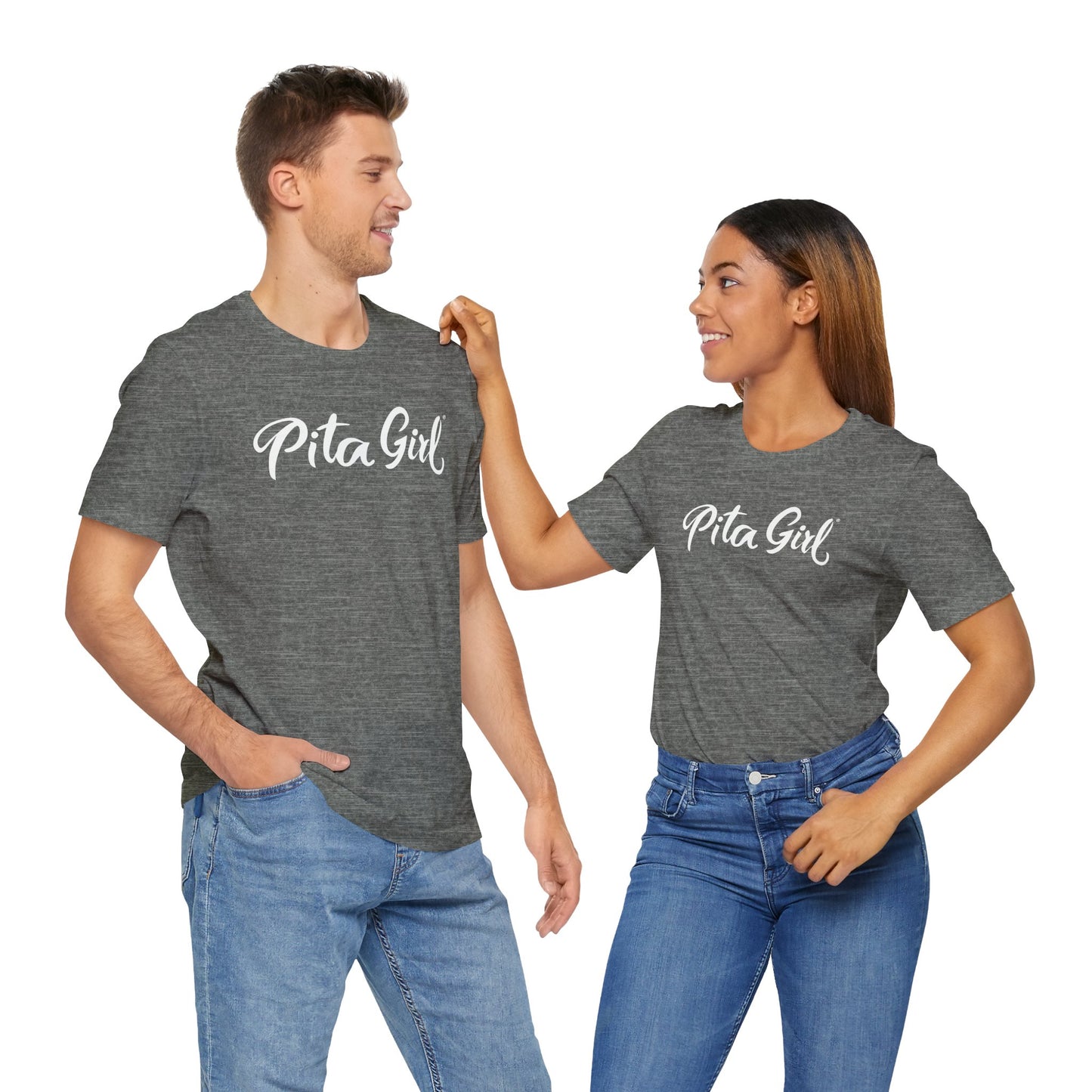 Pita Girl® Logo Tee Unisex Jersey Tee - Casual Comfort for Food Lovers