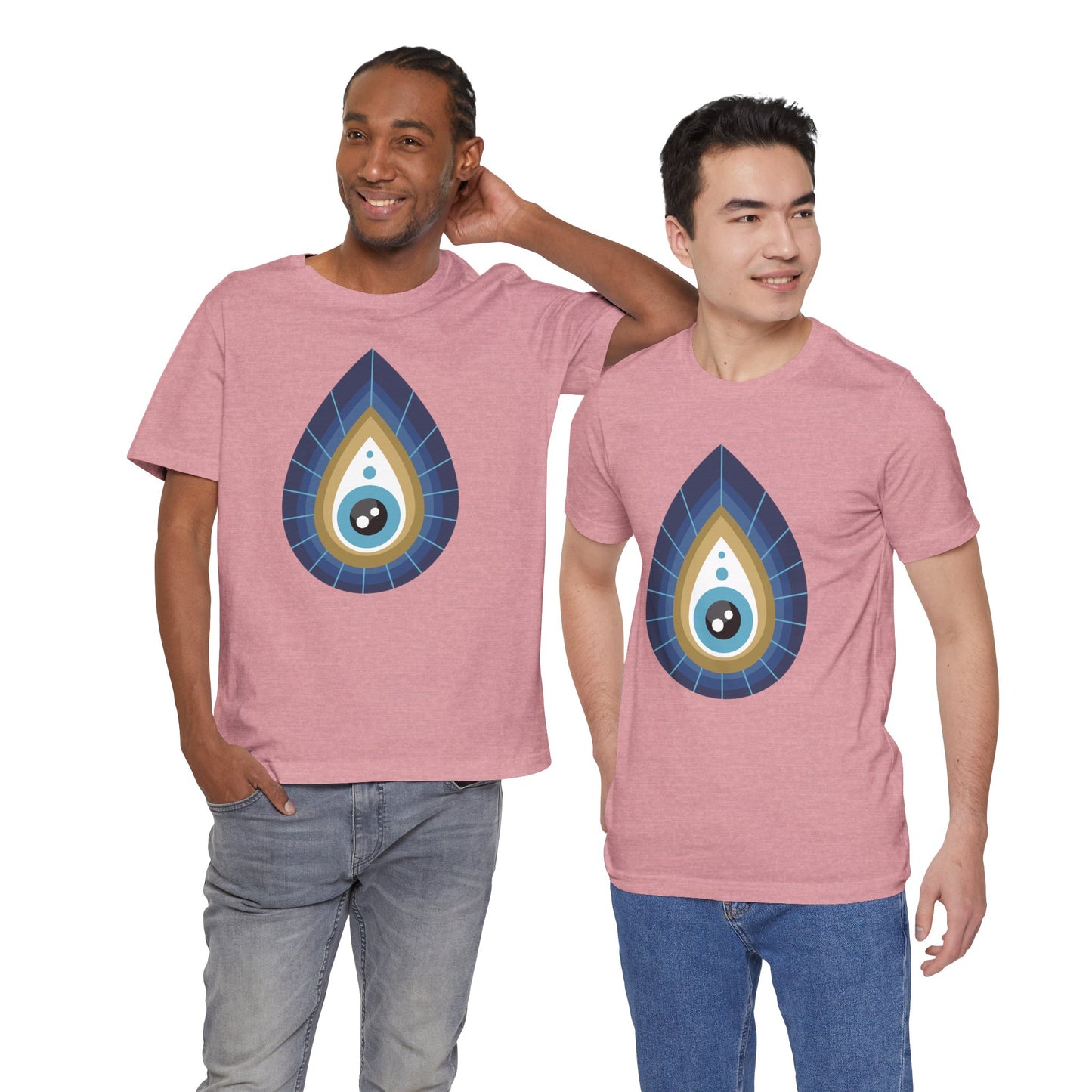 Pita Girl® Evil Eye Tee Protection Unisex Jersey Tee - Casual Comfort for Food Lovers