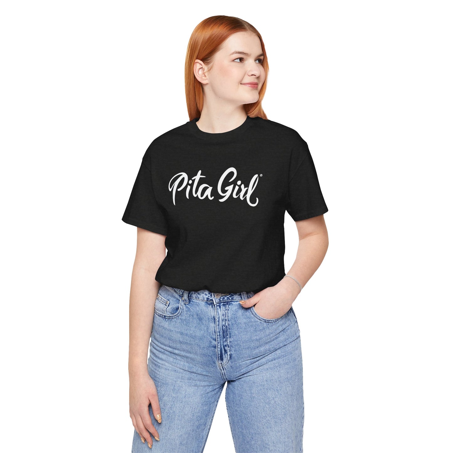 Pita Girl® Logo Tee Unisex Jersey Tee - Casual Comfort for Food Lovers