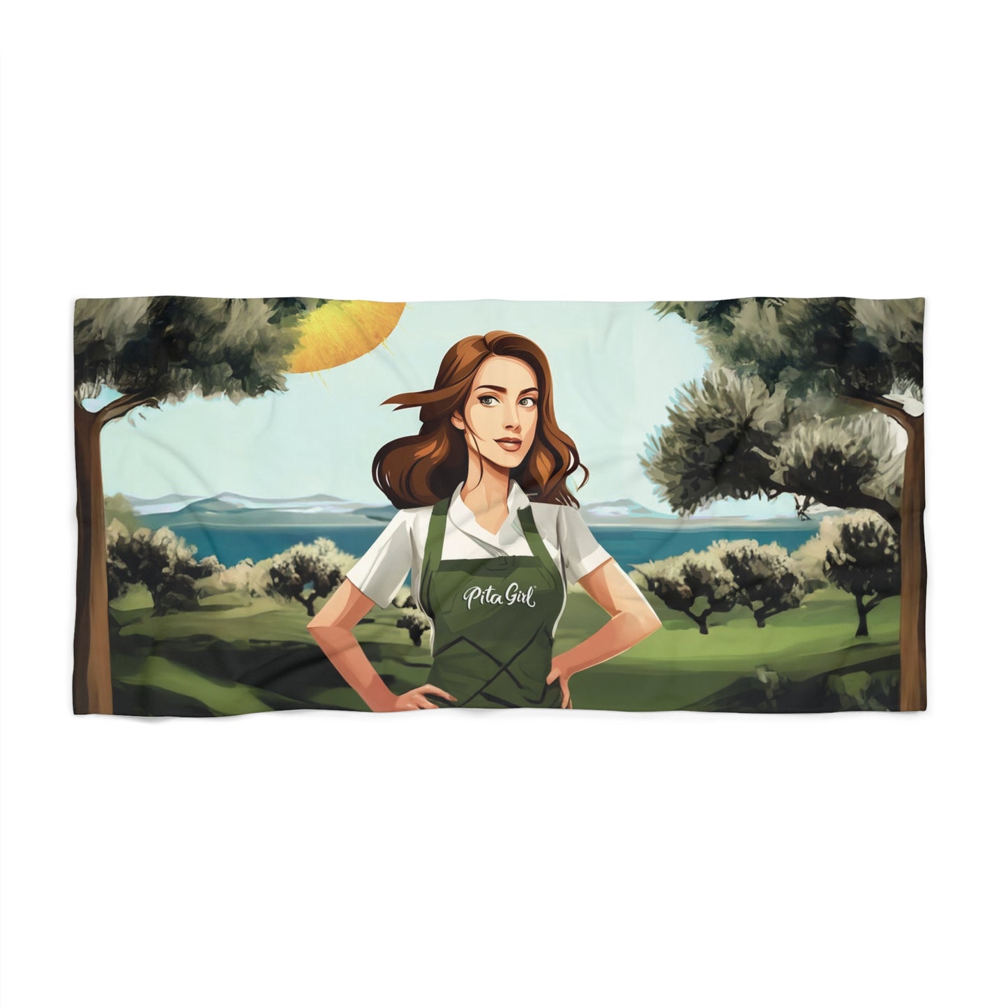 Pita Girl - Shower / Beach Towel
