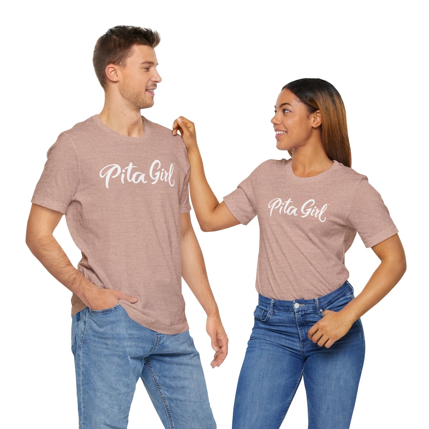 Pita Girl® Logo Tee Unisex Jersey Tee - Casual Comfort for Food Lovers
