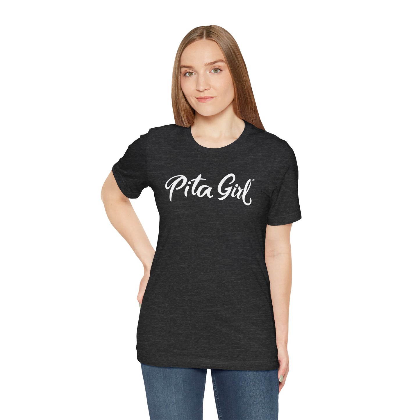 Pita Girl® Logo Tee Unisex Jersey Tee - Casual Comfort for Food Lovers