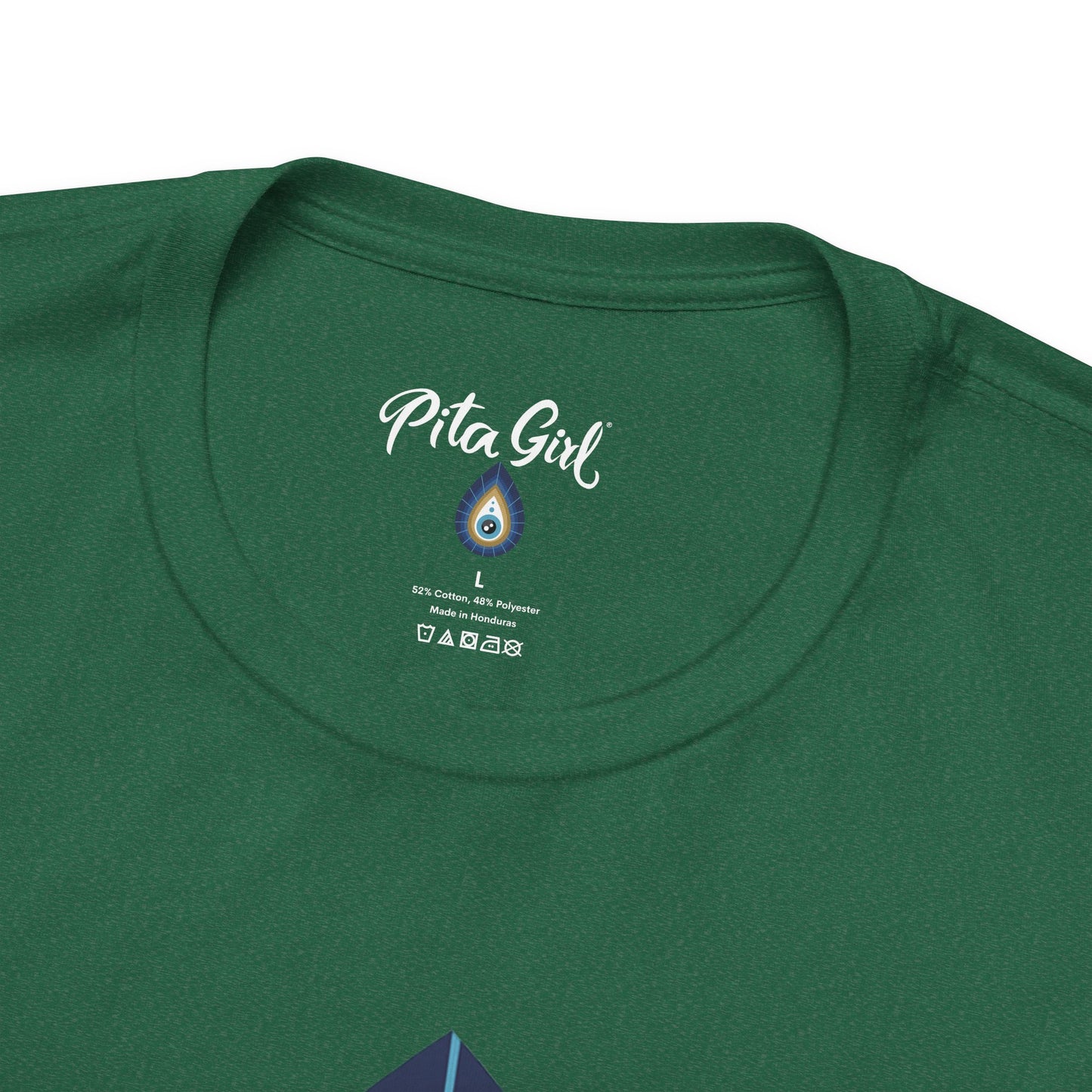 Pita Girl® Evil Eye Tee Protection Unisex Jersey Tee - Casual Comfort for Food Lovers