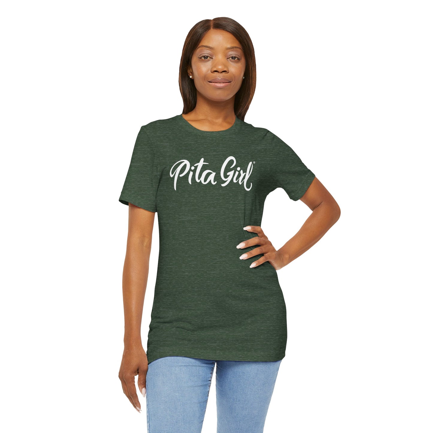 Pita Girl® Logo Tee Unisex Jersey Tee - Casual Comfort for Food Lovers