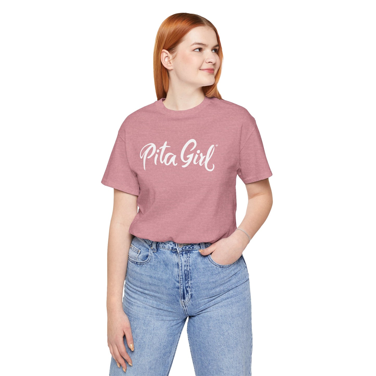 Pita Girl® Logo Tee Unisex Jersey Tee - Casual Comfort for Food Lovers