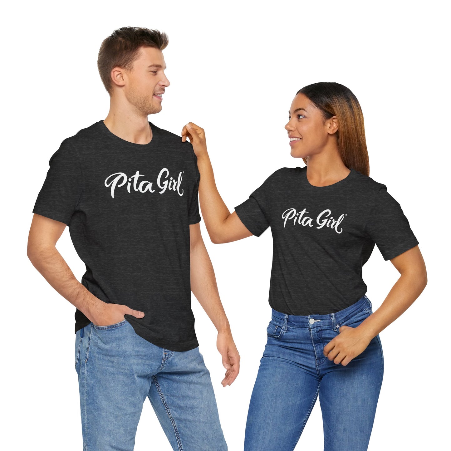 Pita Girl® Logo Tee Unisex Jersey Tee - Casual Comfort for Food Lovers