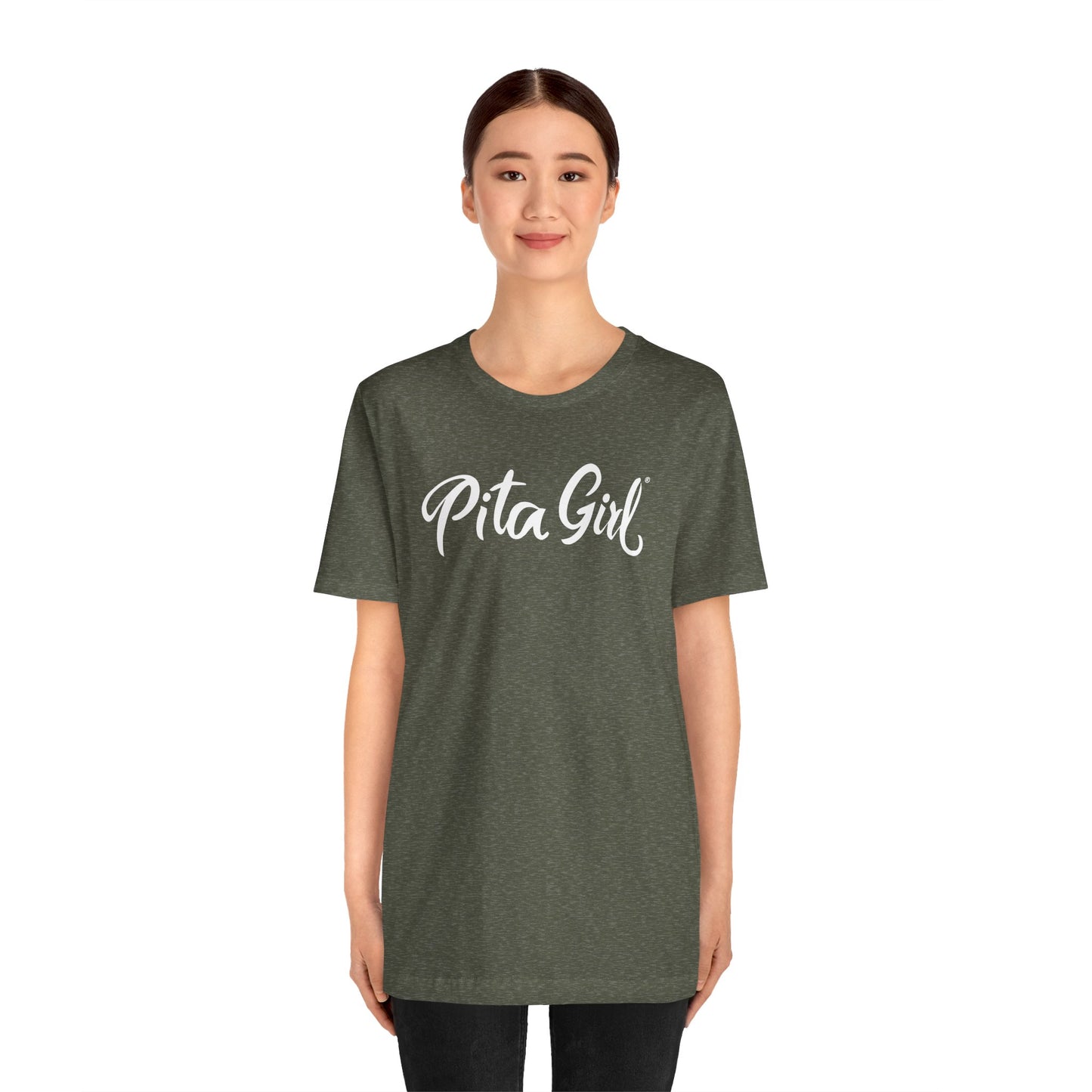 Pita Girl® Logo Tee Unisex Jersey Tee - Casual Comfort for Food Lovers