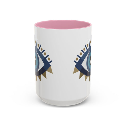 Pita Girl® Evil Eye Protection Mug - 15oz Beautiful Design