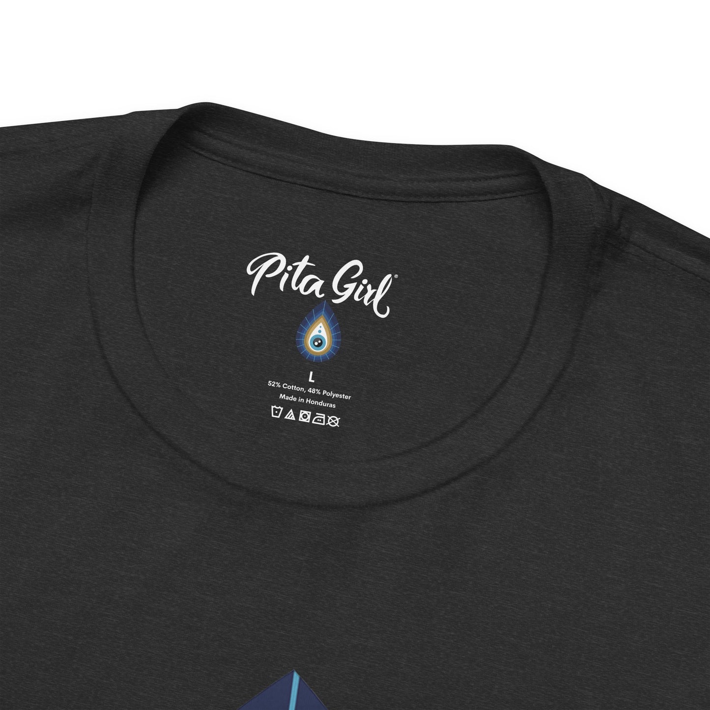 Pita Girl® Evil Eye Tee Protection Unisex Jersey Tee - Casual Comfort for Food Lovers