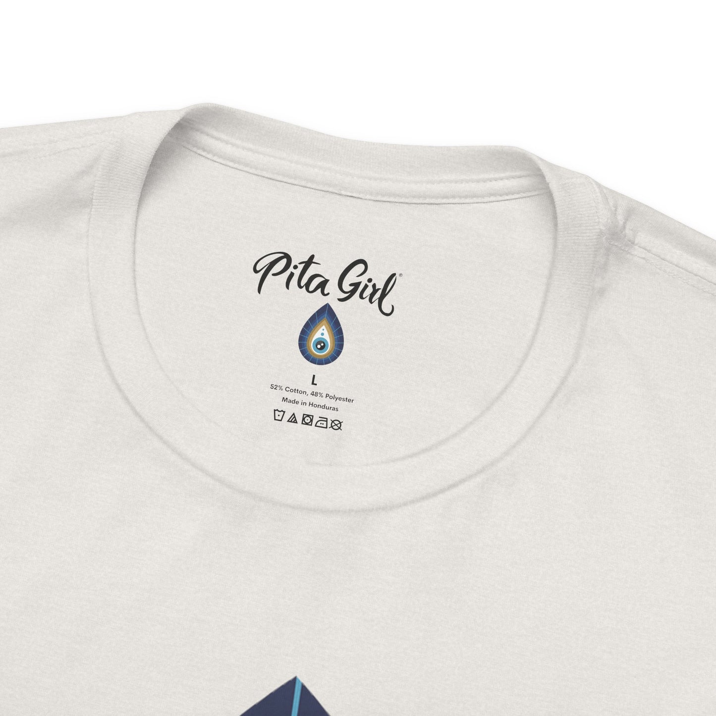 Pita Girl® Evil Eye Tee Protection Unisex Jersey Tee - Casual Comfort for Food Lovers