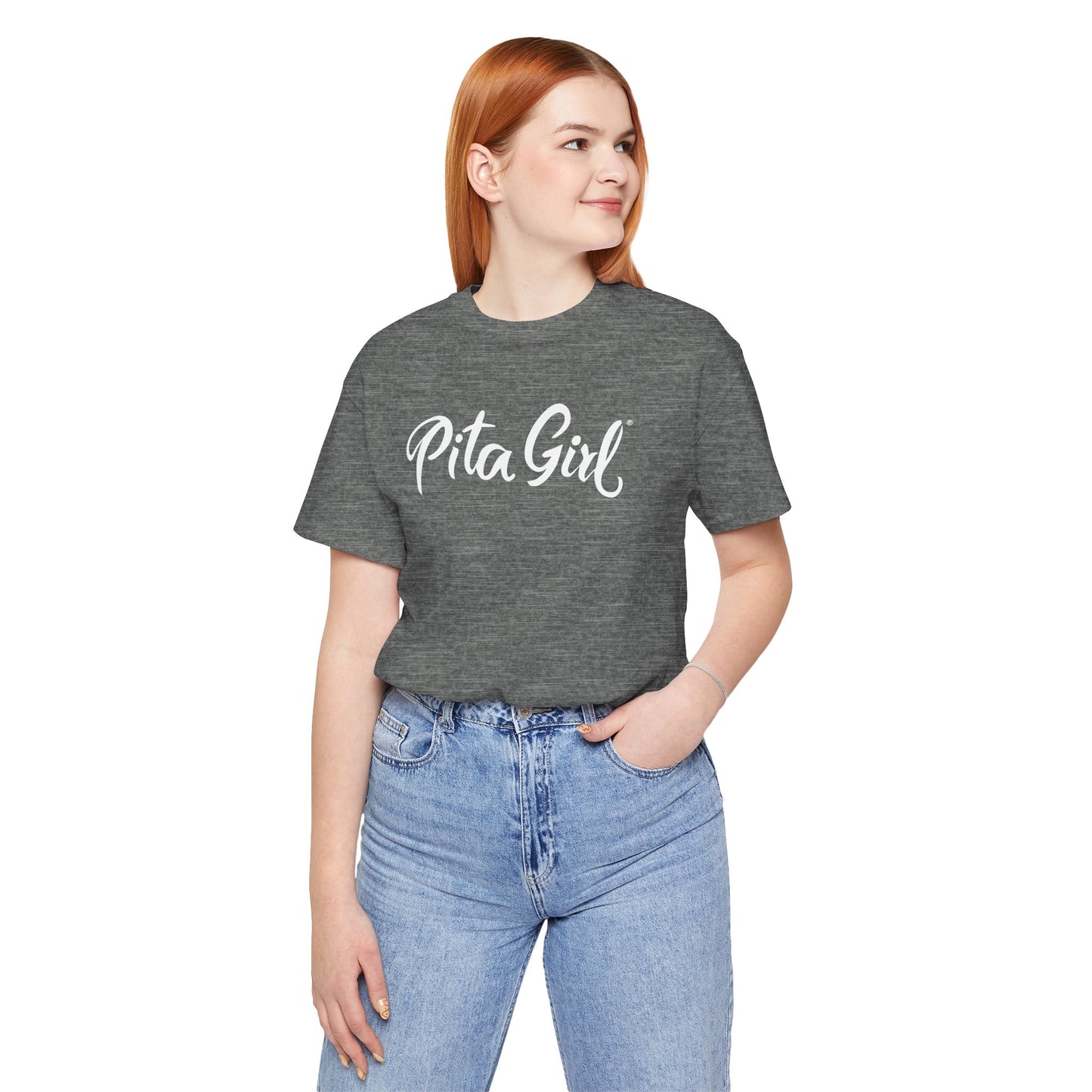 Pita Girl® Logo Tee Unisex Jersey Tee - Casual Comfort for Food Lovers