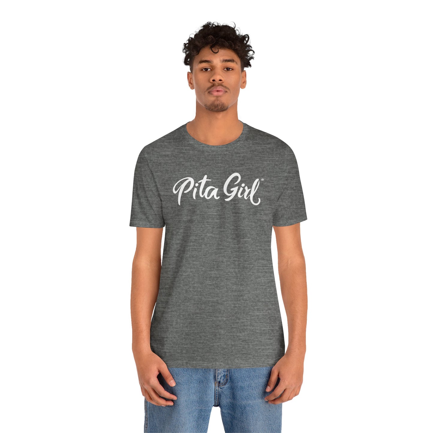 Pita Girl® Logo Tee Unisex Jersey Tee - Casual Comfort for Food Lovers