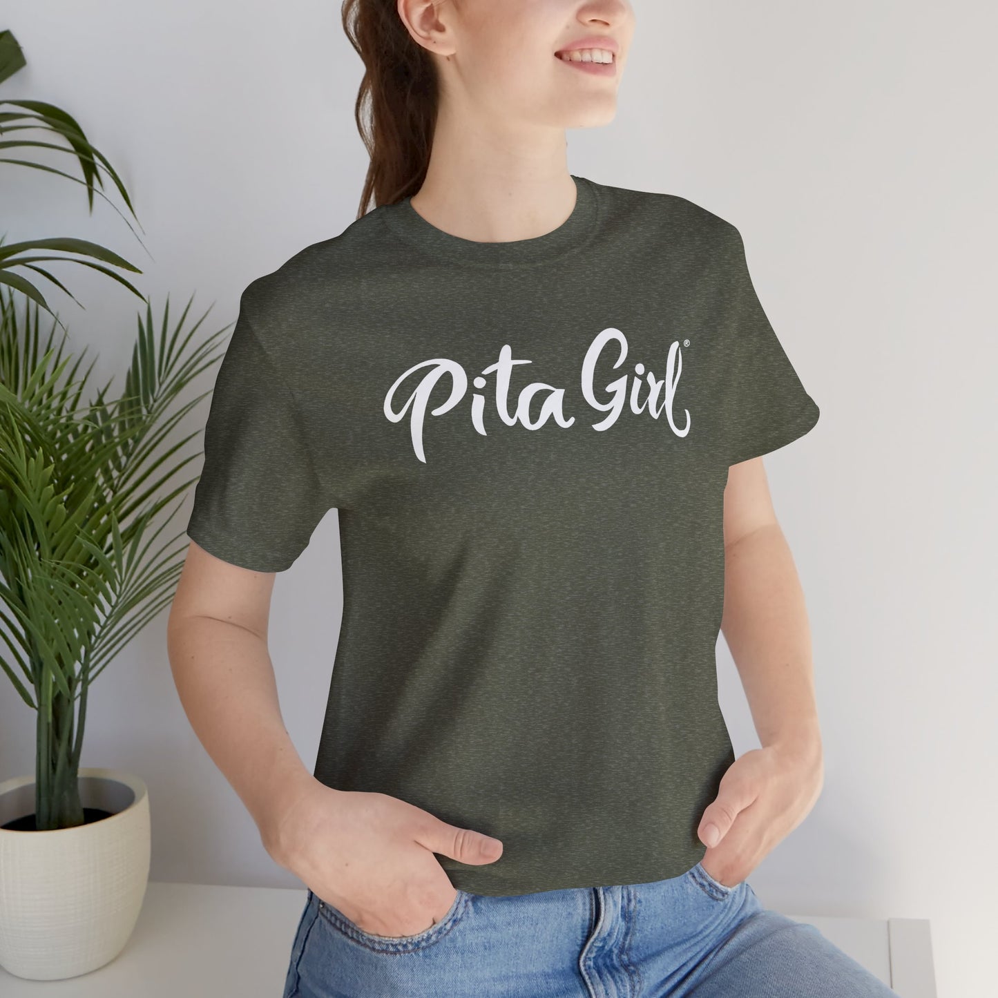 Pita Girl® Logo Tee Unisex Jersey Tee - Casual Comfort for Food Lovers