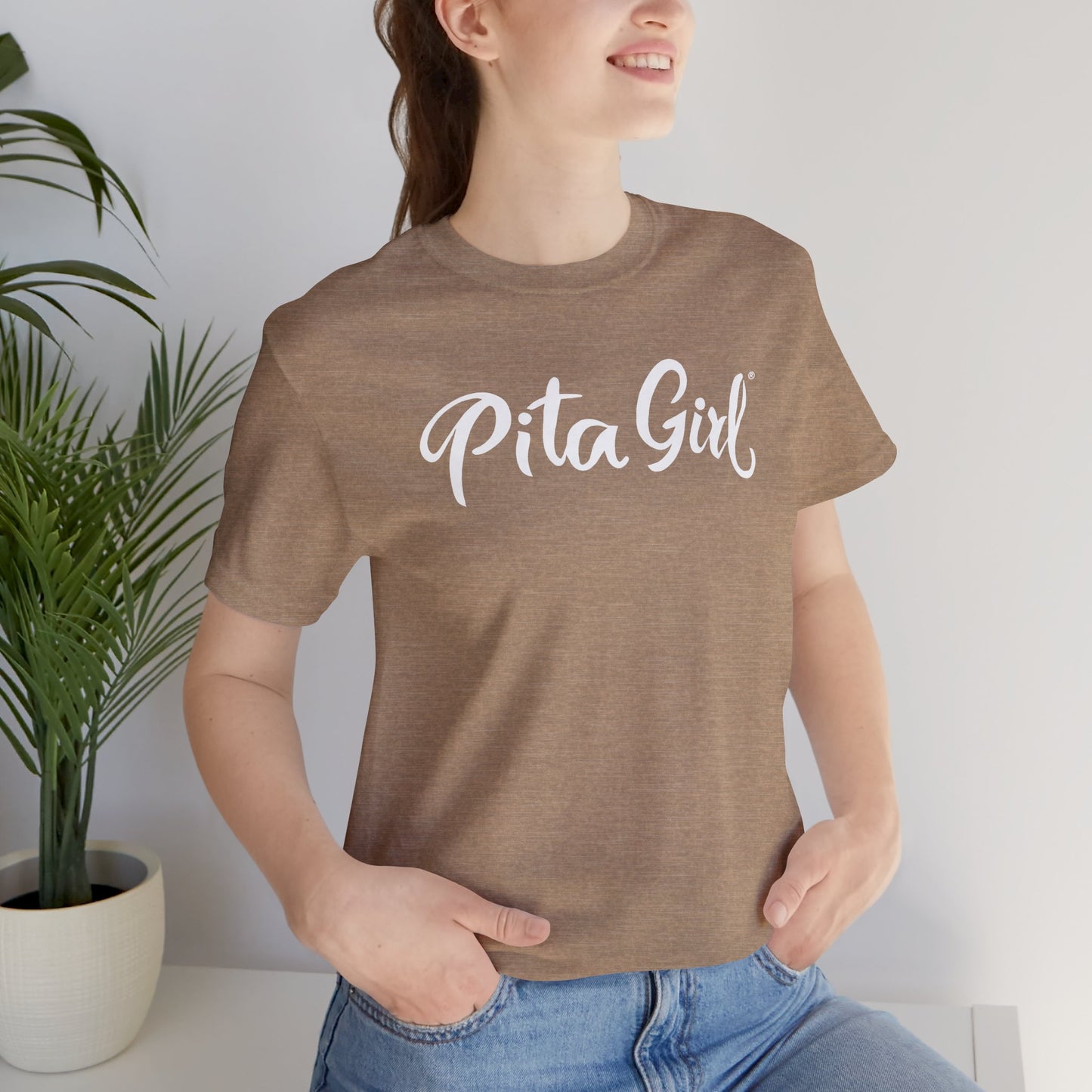 Pita Girl® Logo Tee Unisex Jersey Tee - Casual Comfort for Food Lovers