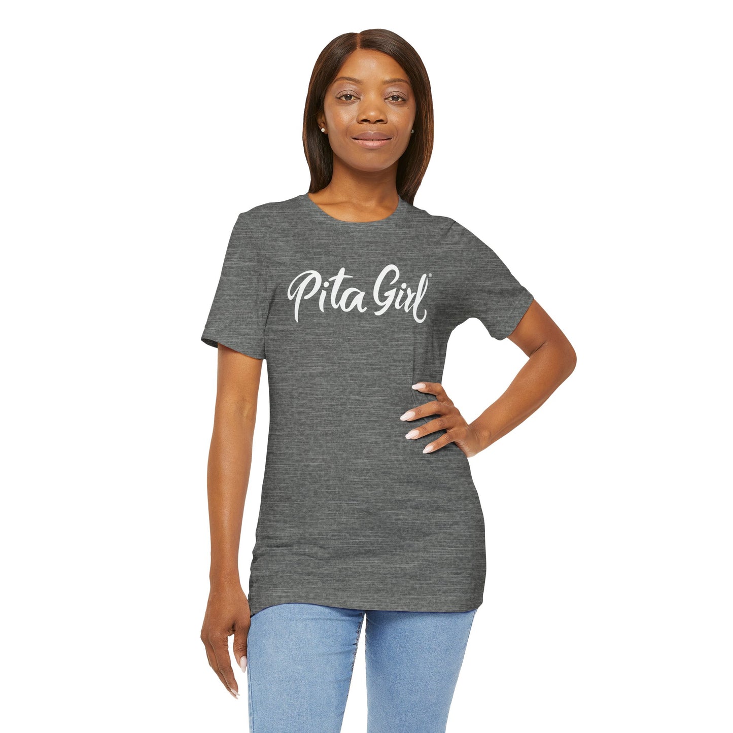 Pita Girl® Logo Tee Unisex Jersey Tee - Casual Comfort for Food Lovers