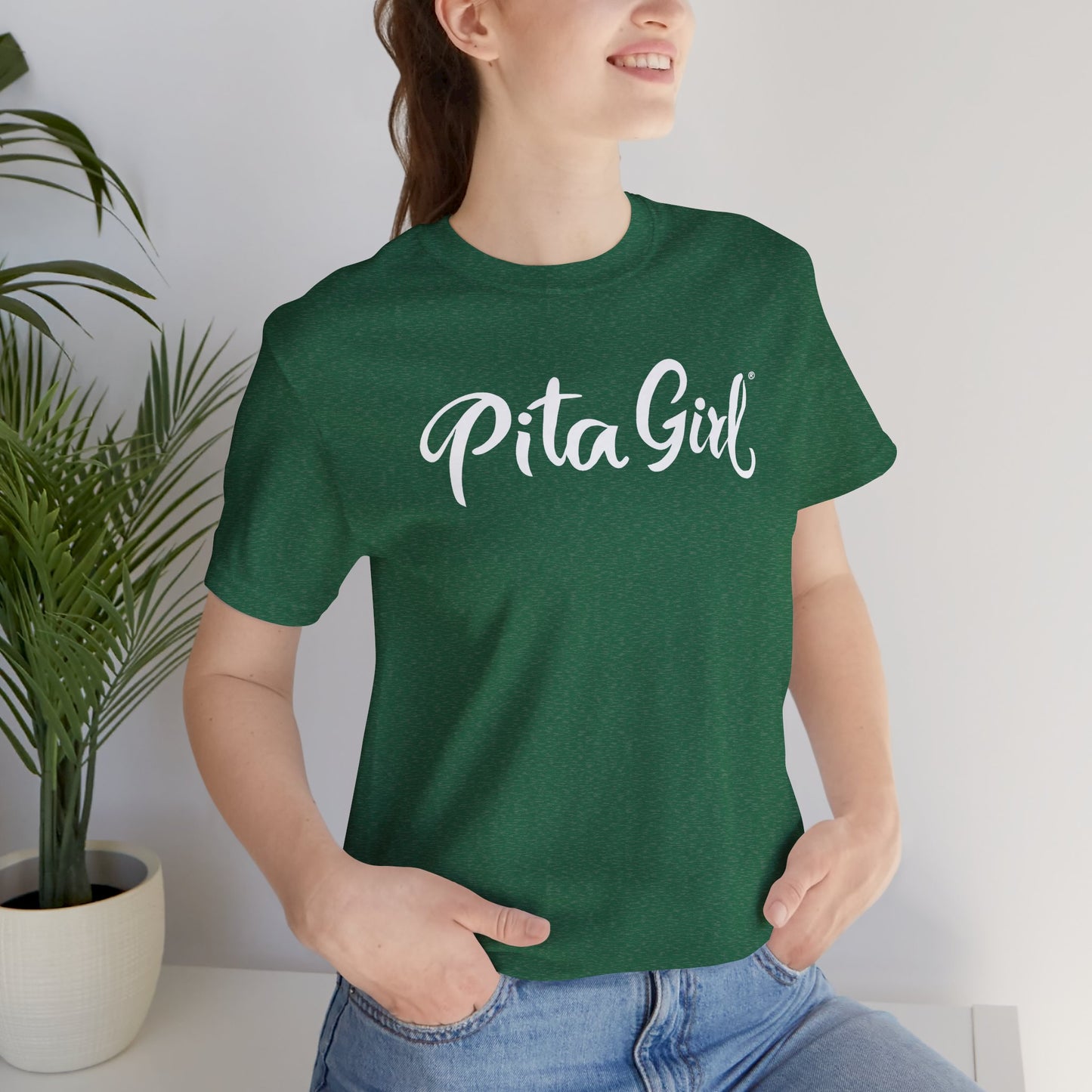 Pita Girl® Logo Tee Unisex Jersey Tee - Casual Comfort for Food Lovers