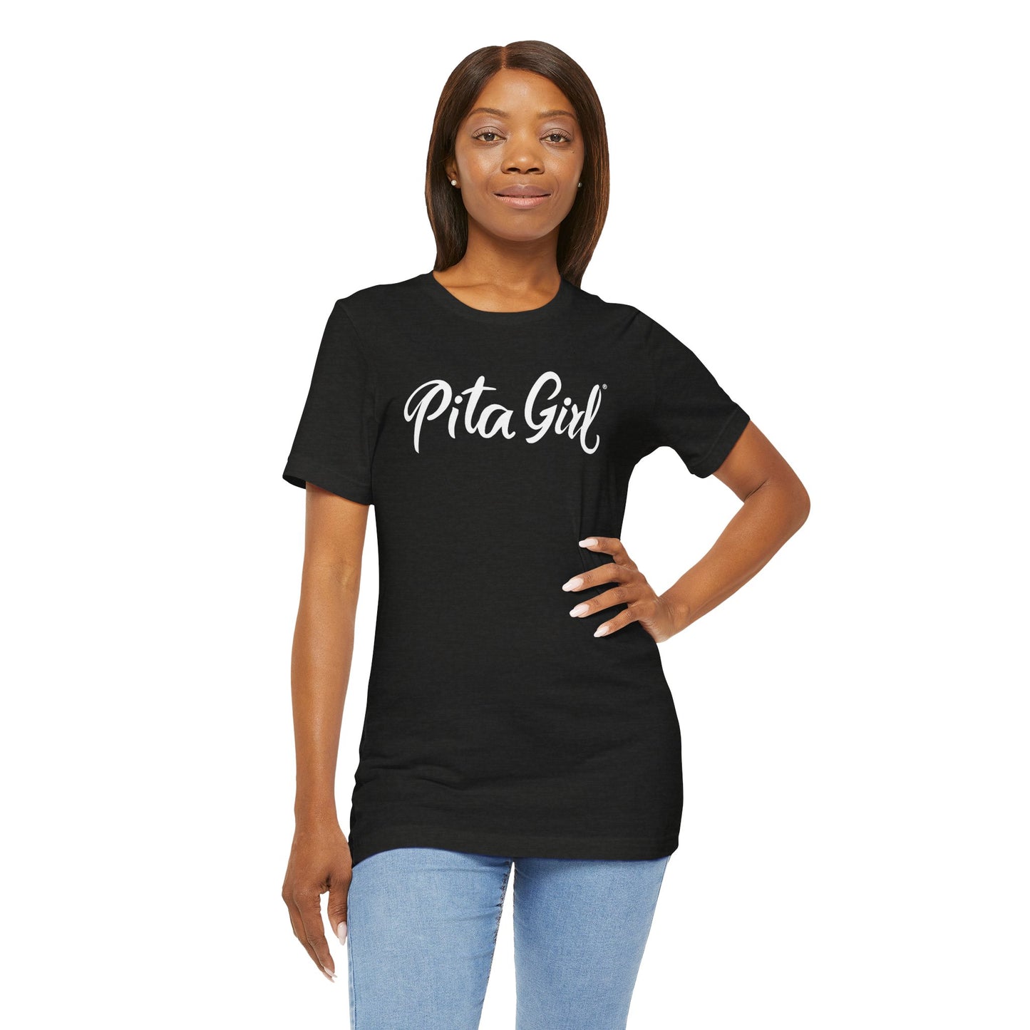 Pita Girl® Logo Tee Unisex Jersey Tee - Casual Comfort for Food Lovers