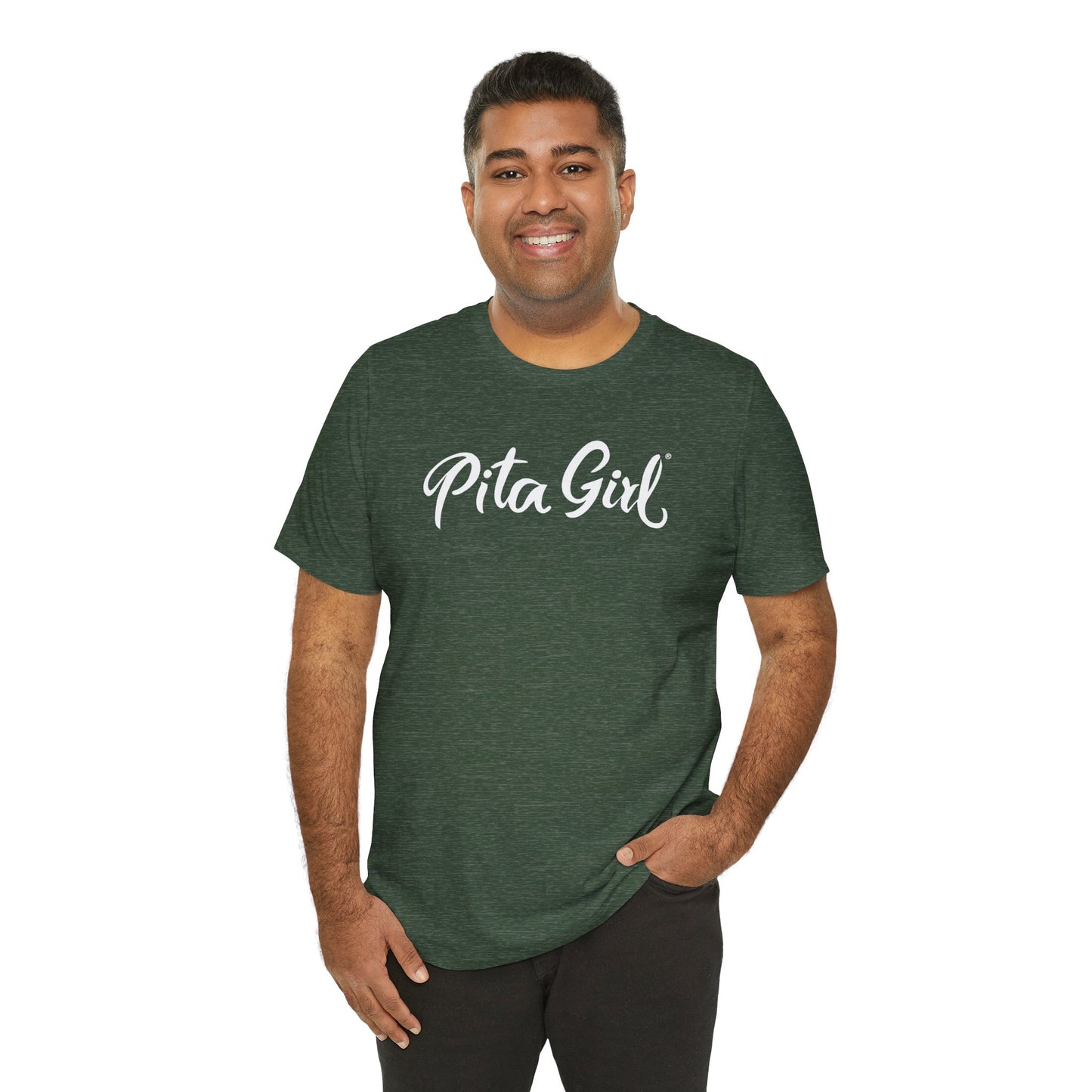 Pita Girl® Logo Tee Unisex Jersey Tee - Casual Comfort for Food Lovers