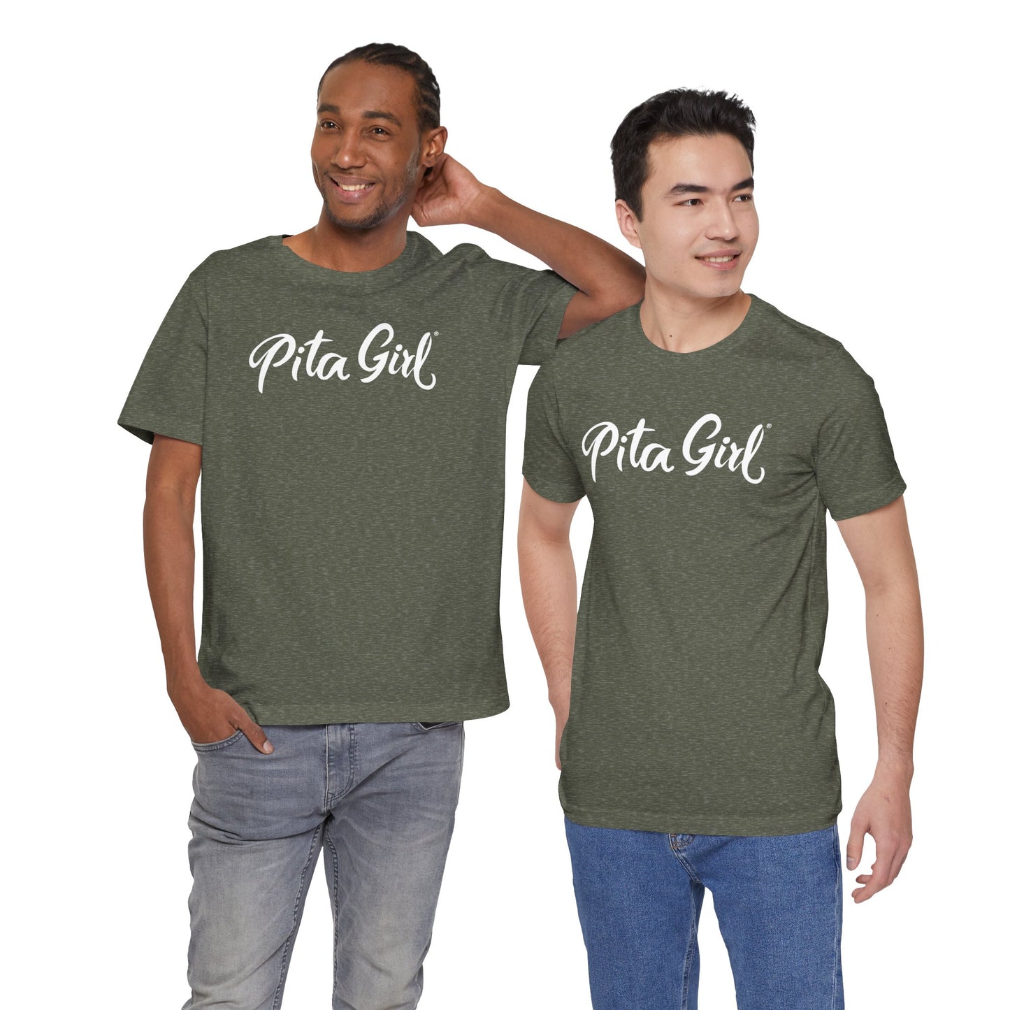 Pita Girl® Logo Tee Unisex Jersey Tee - Casual Comfort for Food Lovers