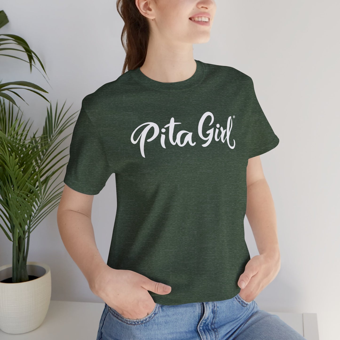 Pita Girl® Logo Tee Unisex Jersey Tee - Casual Comfort for Food Lovers