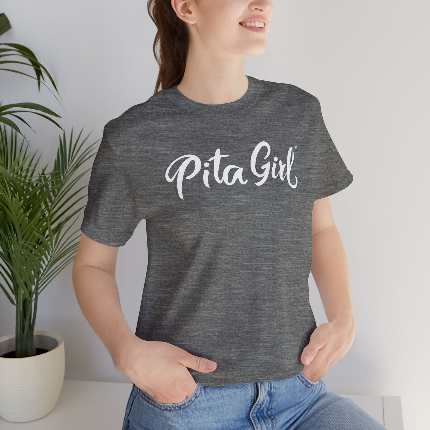 Pita Girl® Logo Tee Unisex Jersey Tee - Casual Comfort for Food Lovers
