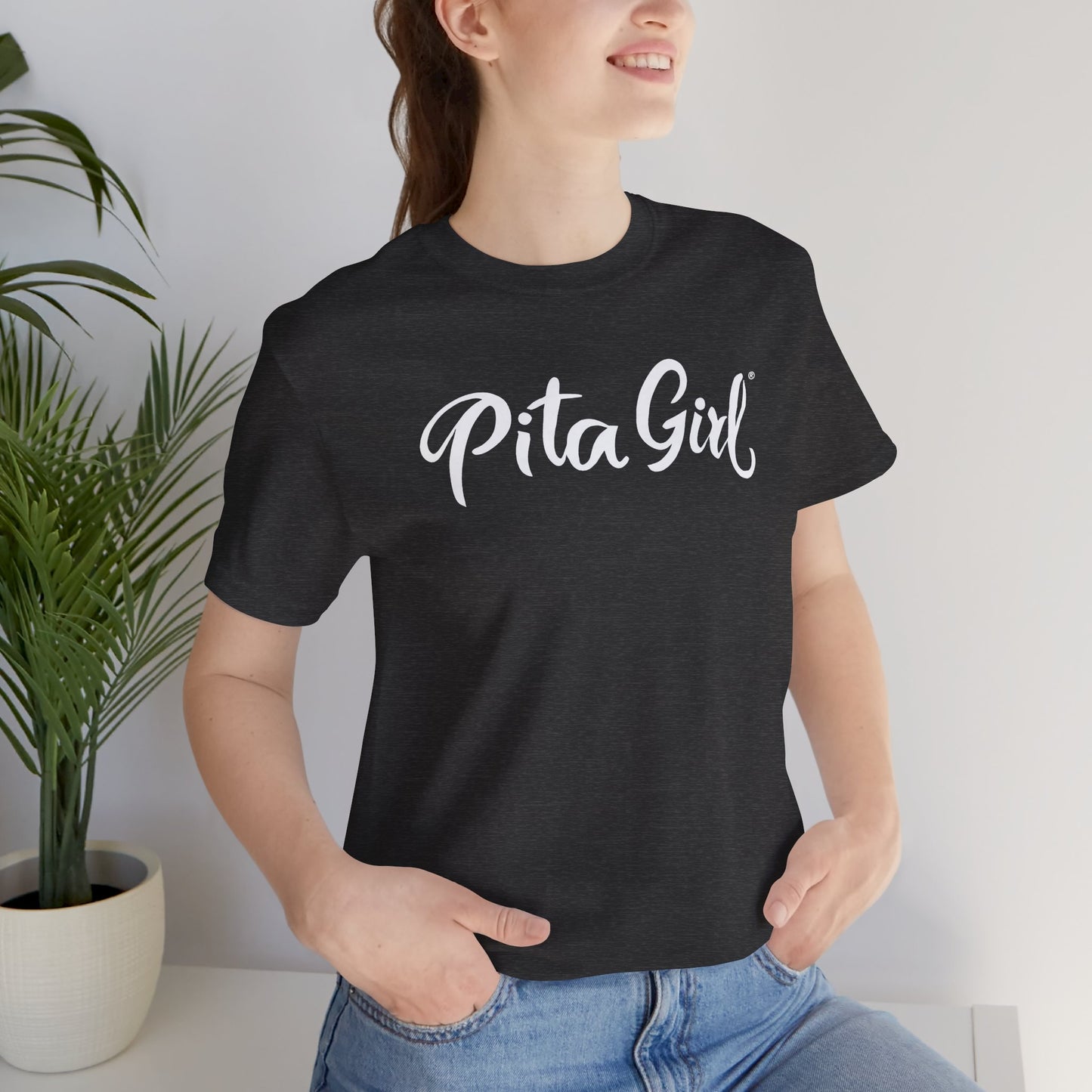 Pita Girl® Logo Tee Unisex Jersey Tee - Casual Comfort for Food Lovers