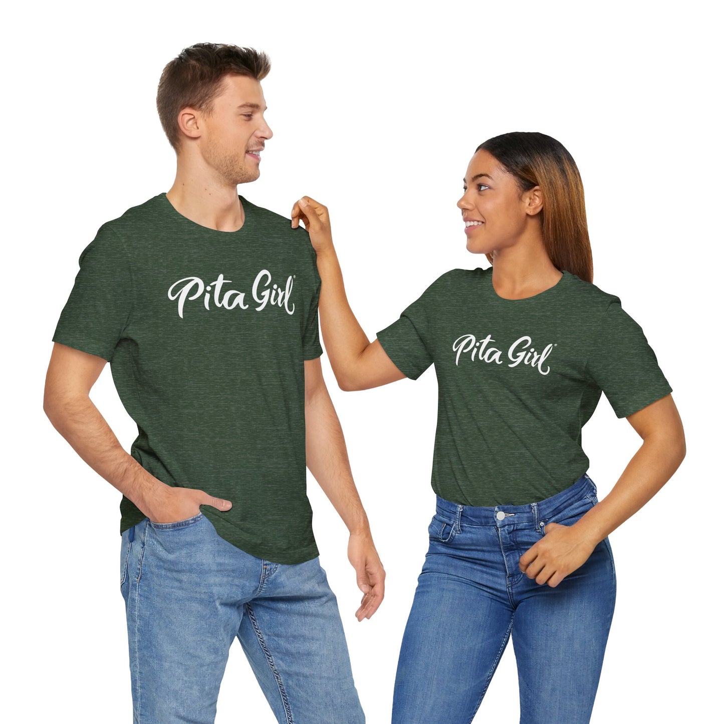 Pita Girl® Logo Tee Unisex Jersey Tee - Casual Comfort for Food Lovers