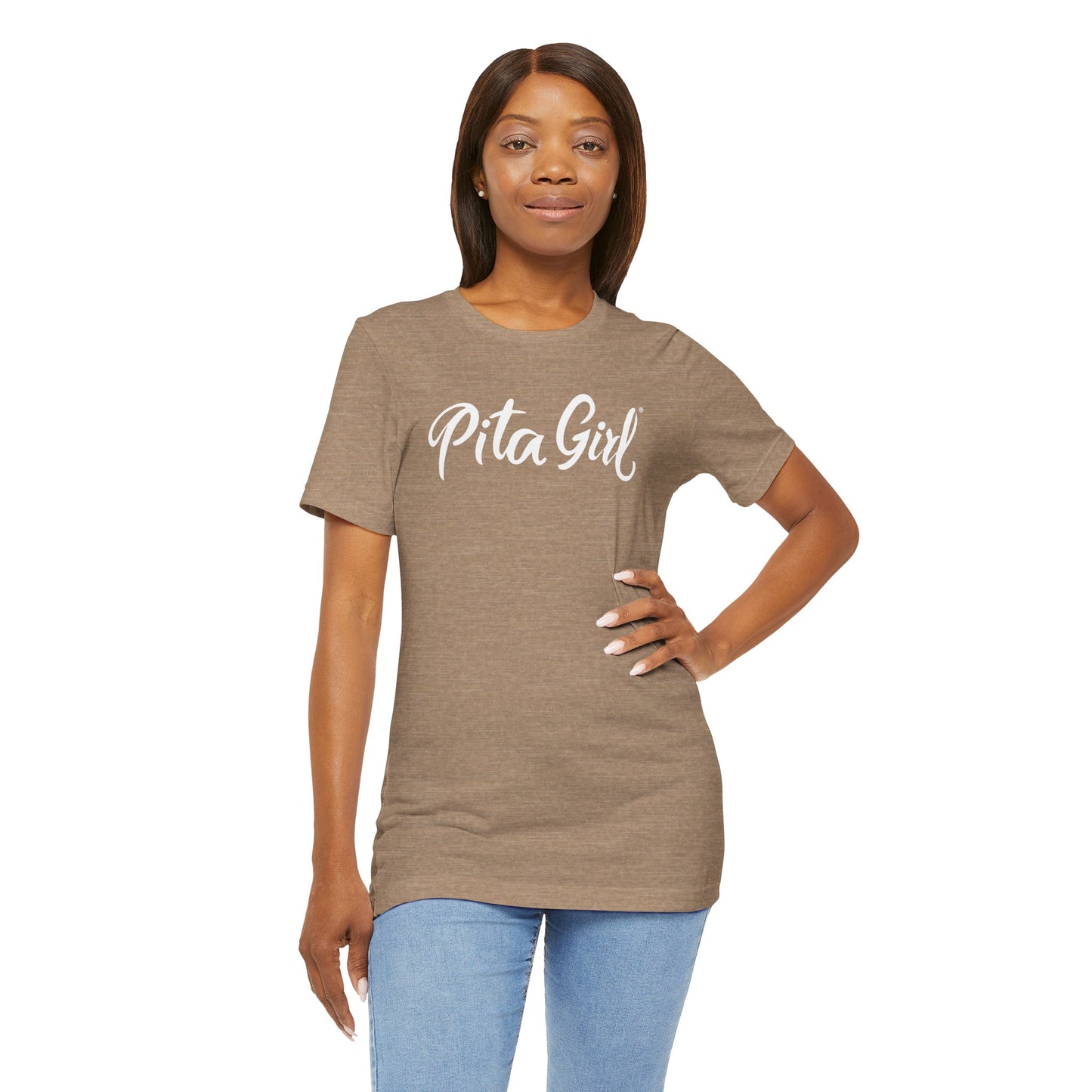 Pita Girl® Logo Tee Unisex Jersey Tee - Casual Comfort for Food Lovers