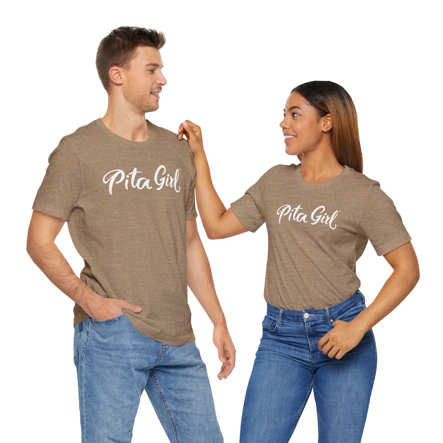 Pita Girl® Logo Tee Unisex Jersey Tee - Casual Comfort for Food Lovers