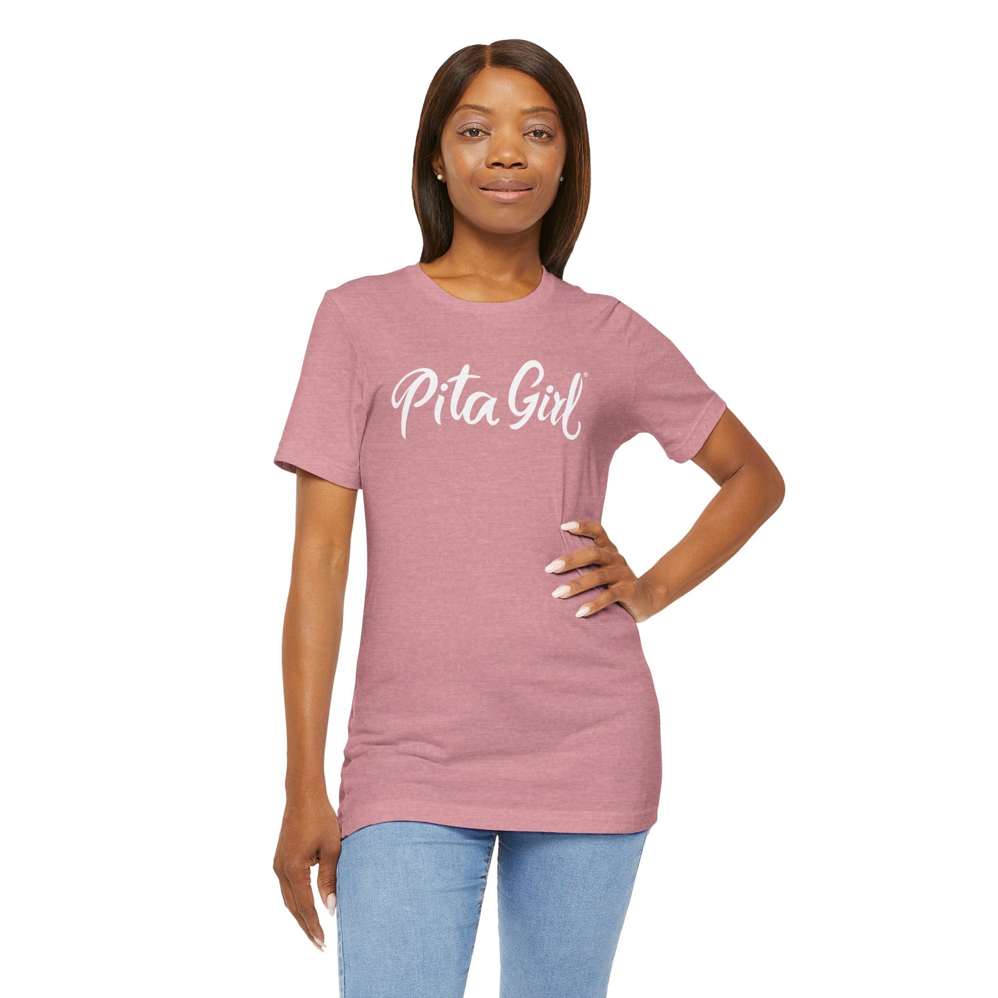Pita Girl® Logo Tee Unisex Jersey Tee - Casual Comfort for Food Lovers
