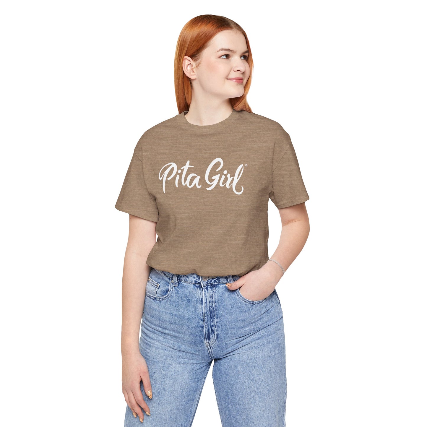 Pita Girl® Logo Tee Unisex Jersey Tee - Casual Comfort for Food Lovers