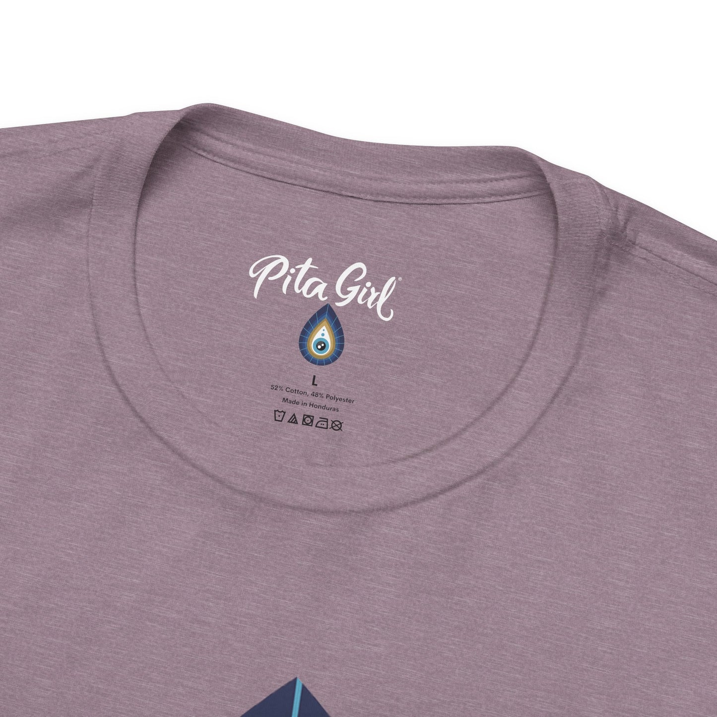 Pita Girl® Evil Eye Tee Protection Unisex Jersey Tee - Casual Comfort for Food Lovers
