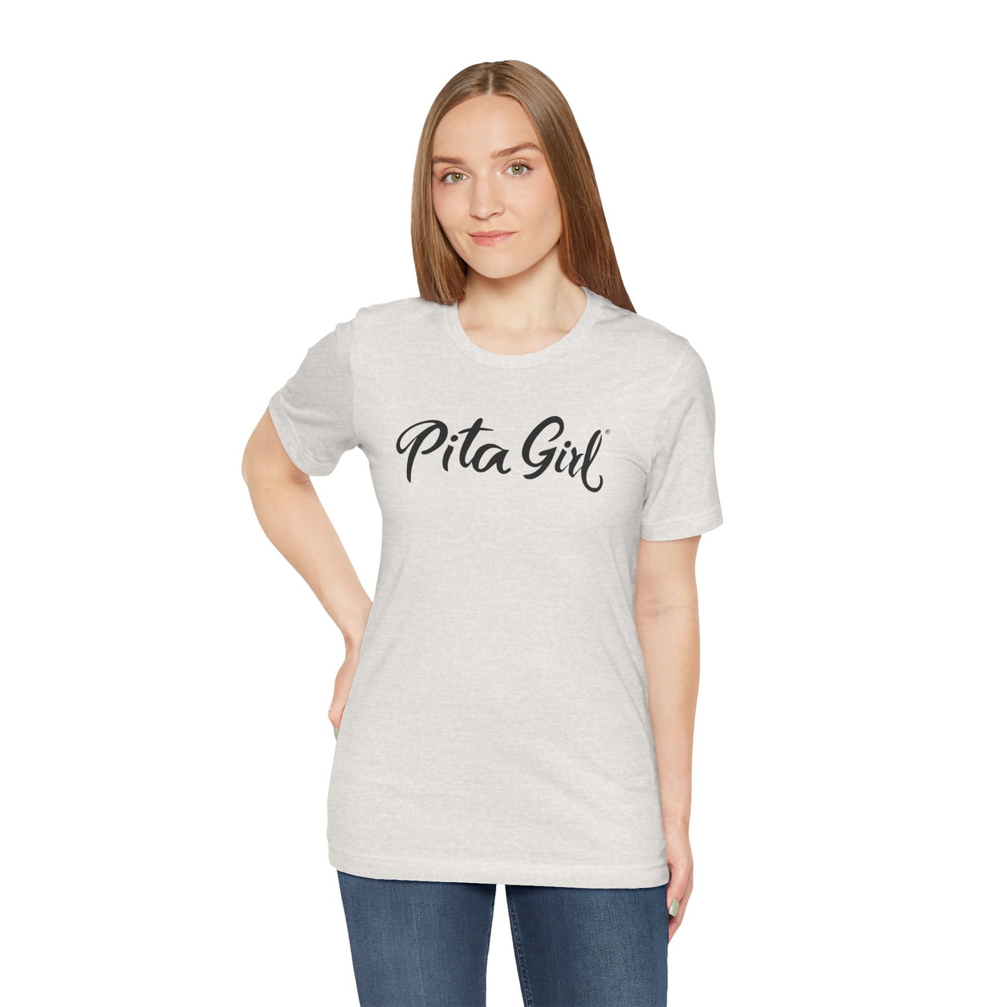 Pita Girl® Logo Tee Unisex Jersey Tee - Casual Comfort for Food Lovers