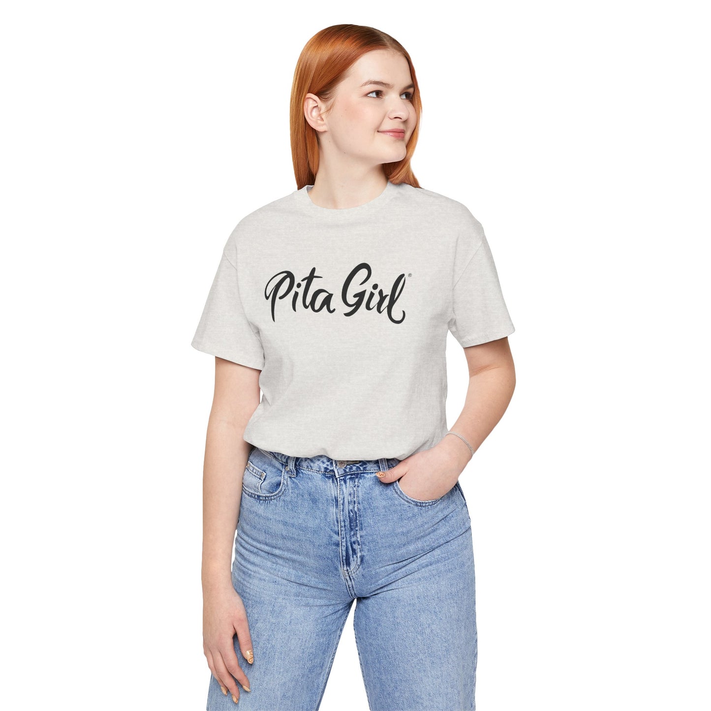 Pita Girl® Logo Tee Unisex Jersey Tee - Casual Comfort for Food Lovers
