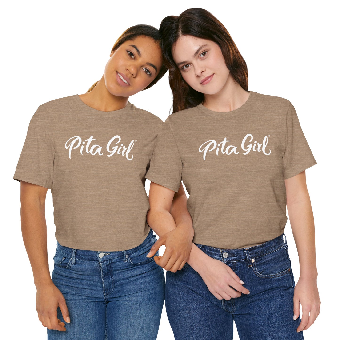 Pita Girl® Logo Tee Unisex Jersey Tee - Casual Comfort for Food Lovers