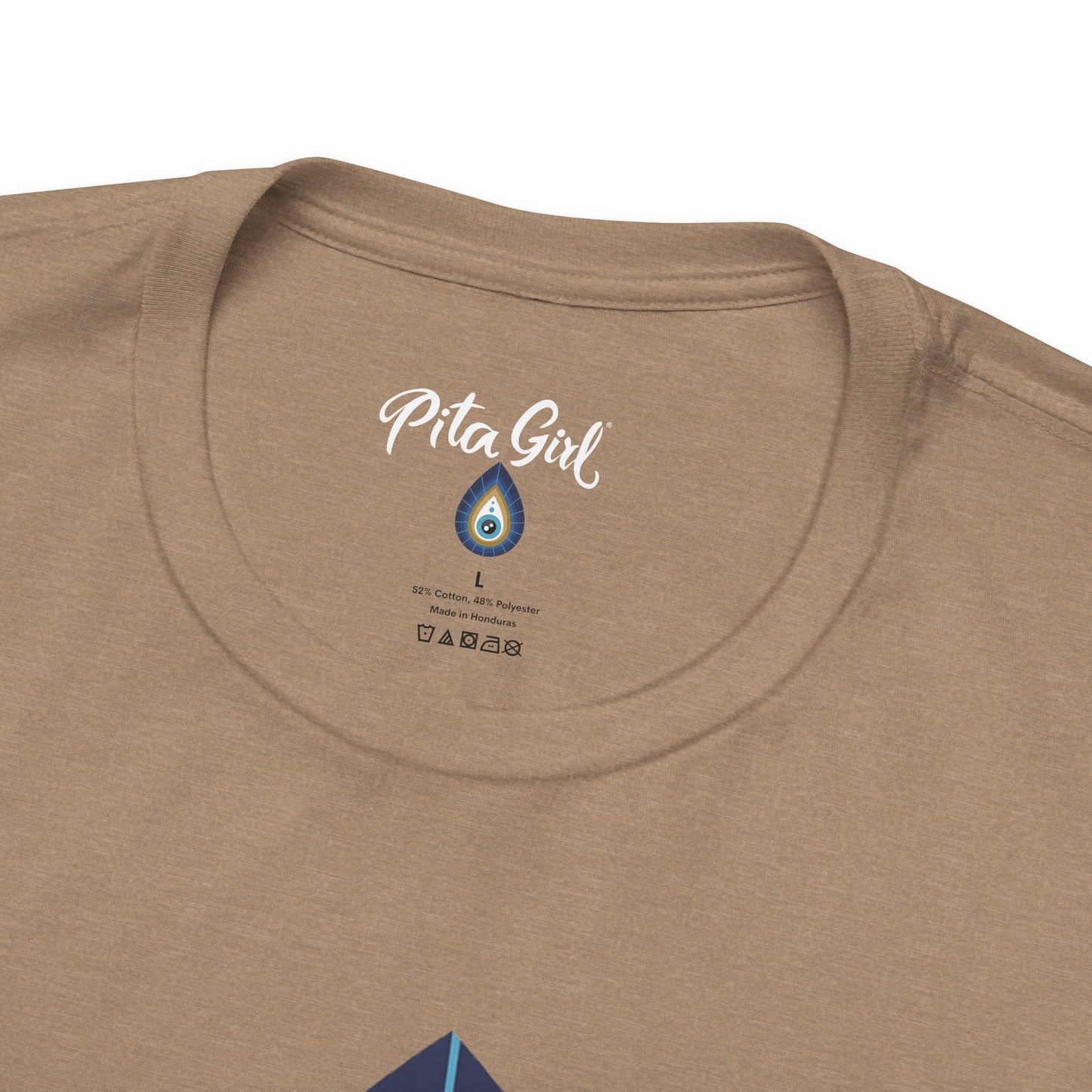 Pita Girl® Evil Eye Tee Protection Unisex Jersey Tee - Casual Comfort for Food Lovers
