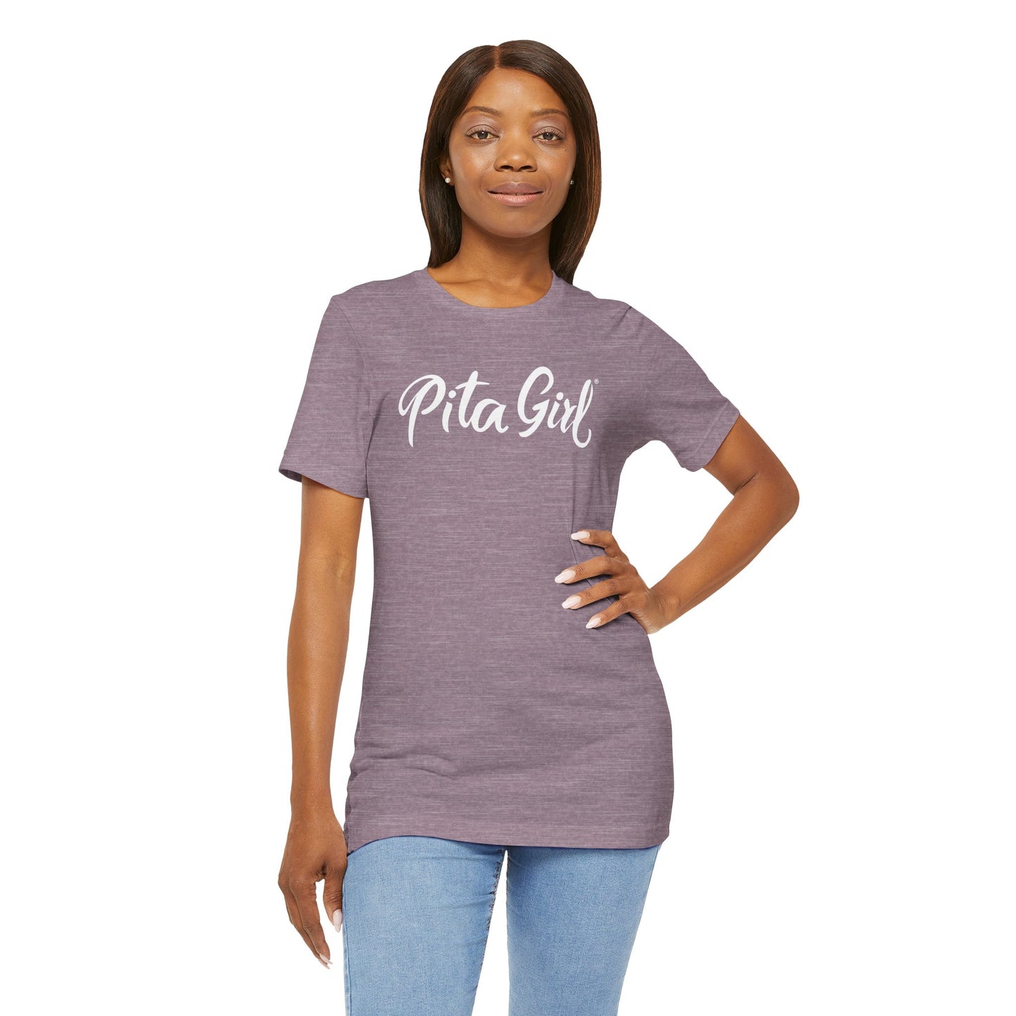 Pita Girl® Logo Tee Unisex Jersey Tee - Casual Comfort for Food Lovers