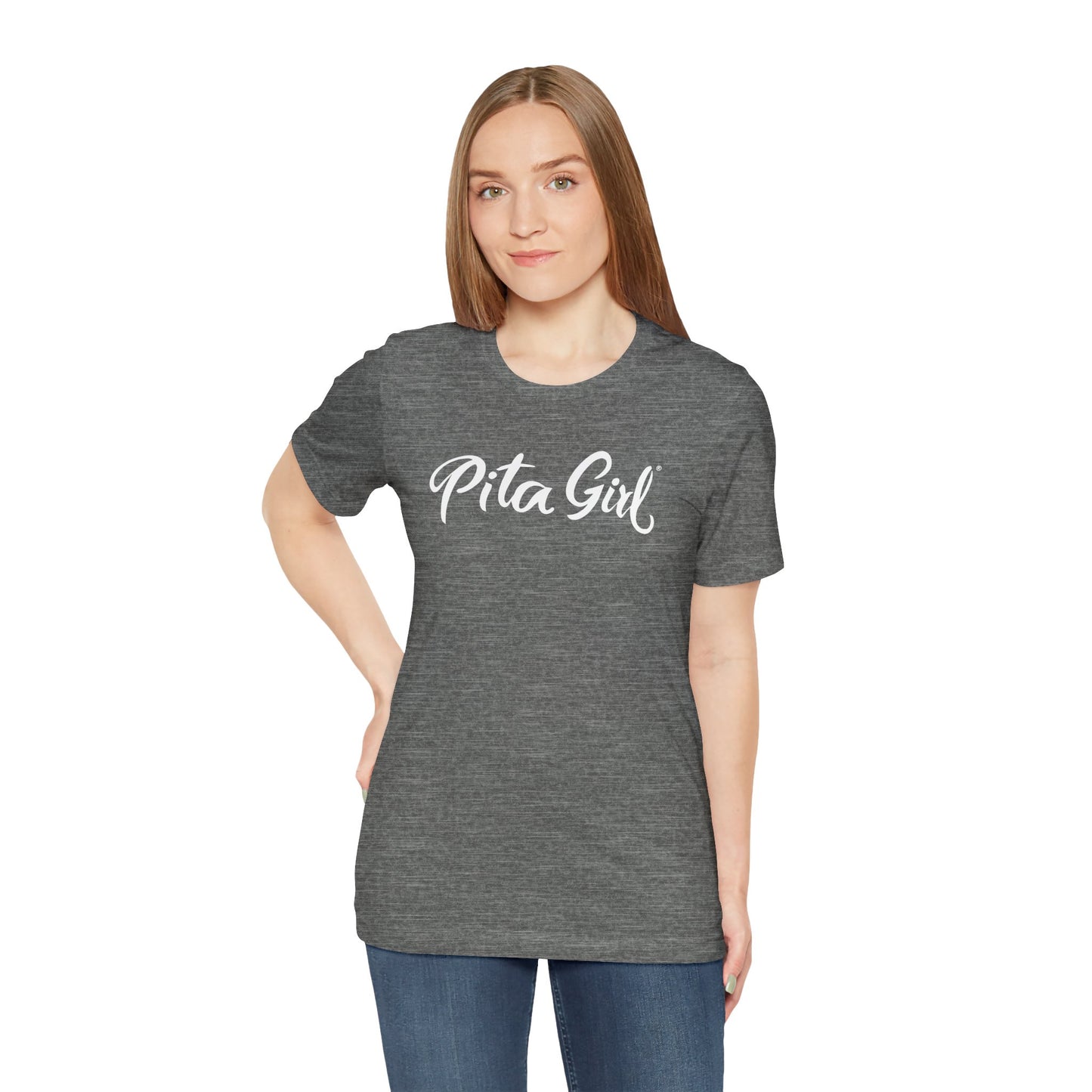 Pita Girl® Logo Tee Unisex Jersey Tee - Casual Comfort for Food Lovers