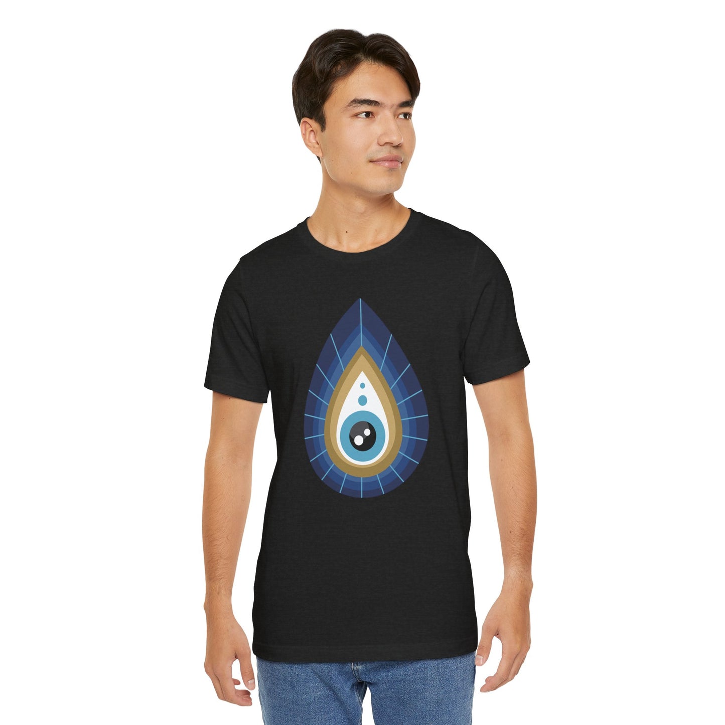 Pita Girl® Evil Eye Tee Protection Unisex Jersey Tee - Casual Comfort for Food Lovers