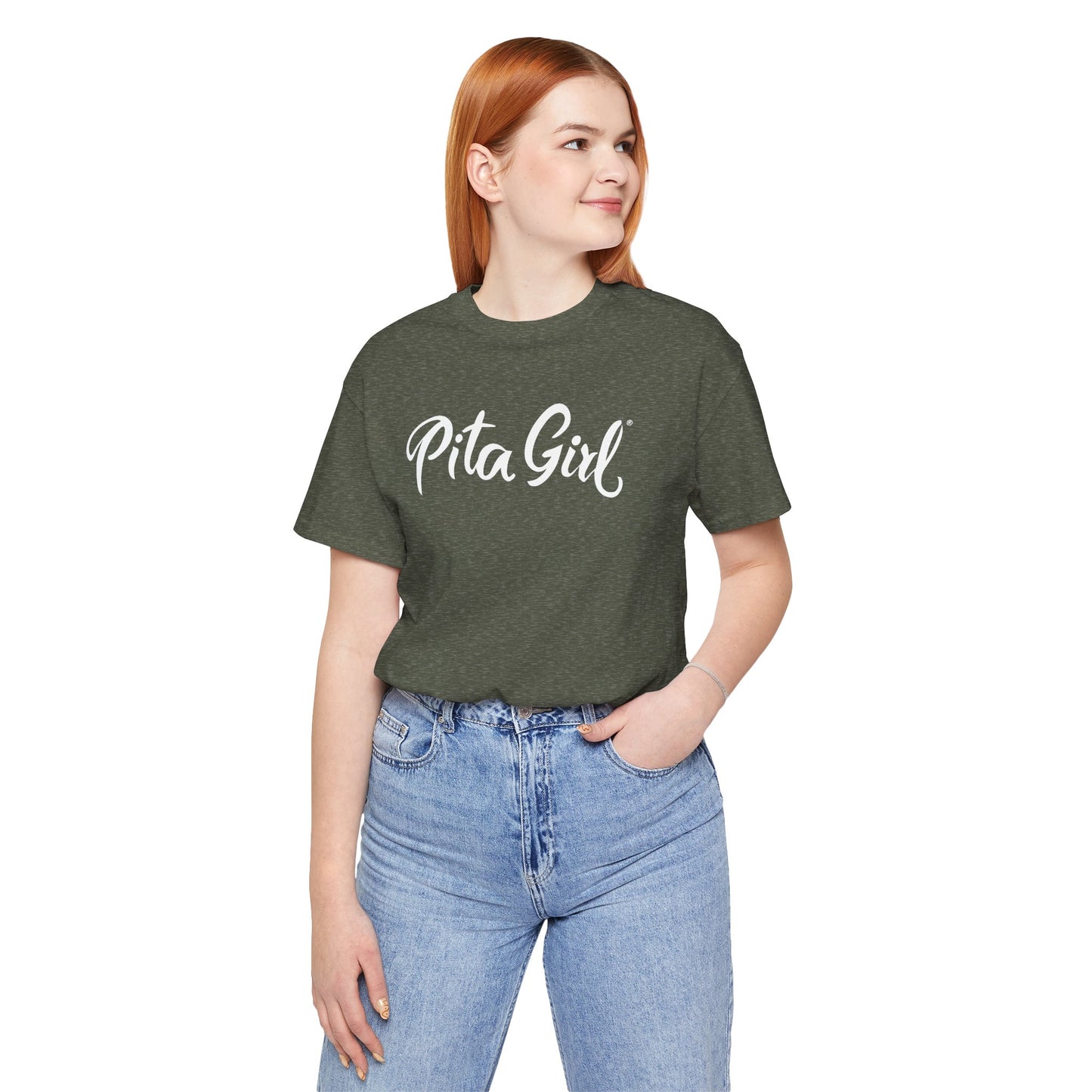 Pita Girl® Logo Tee Unisex Jersey Tee - Casual Comfort for Food Lovers