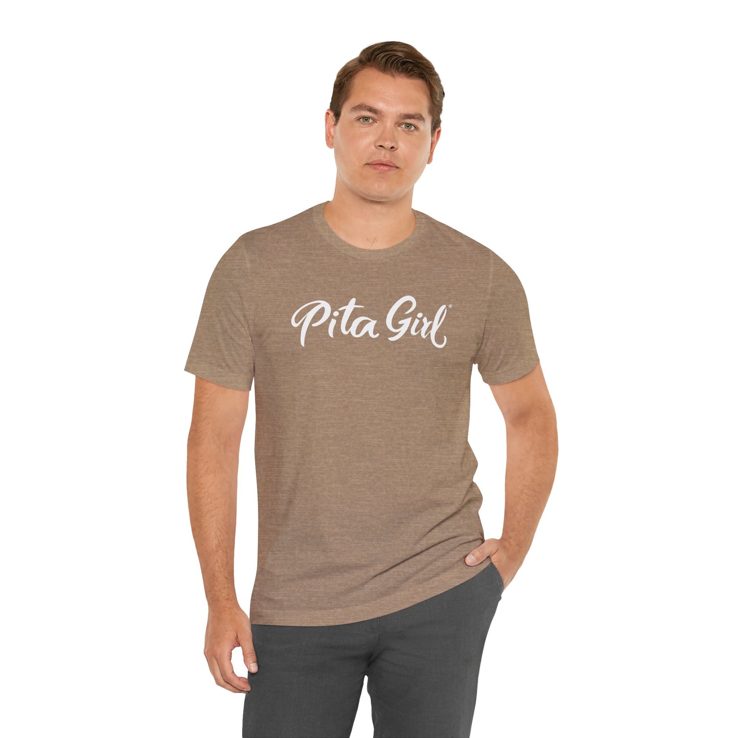 Pita Girl® Logo Tee Unisex Jersey Tee - Casual Comfort for Food Lovers