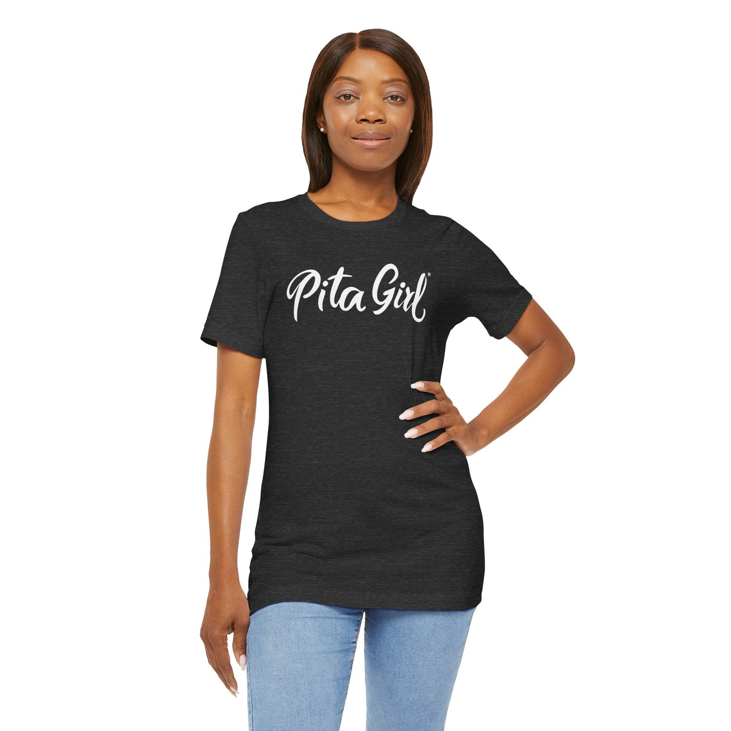 Pita Girl® Logo Tee Unisex Jersey Tee - Casual Comfort for Food Lovers