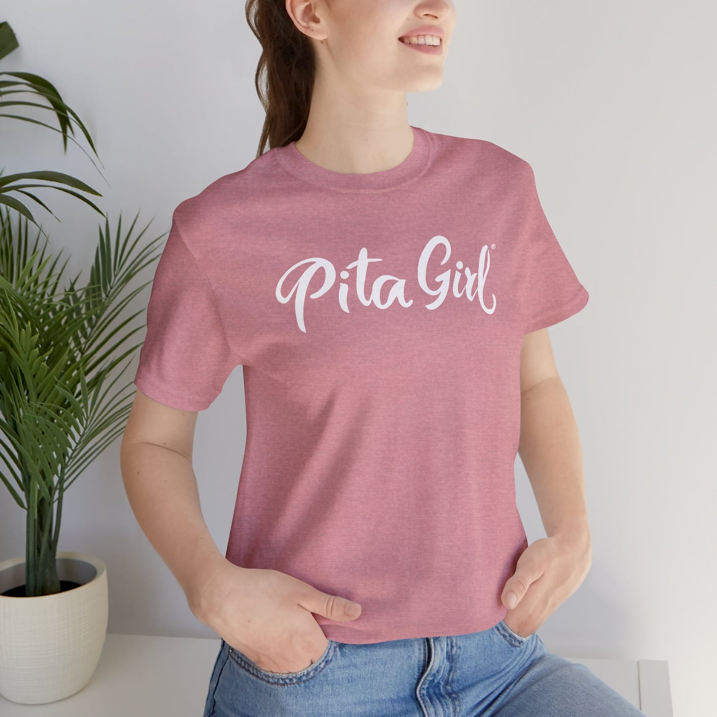 Pita Girl® Logo Tee Unisex Jersey Tee - Casual Comfort for Food Lovers