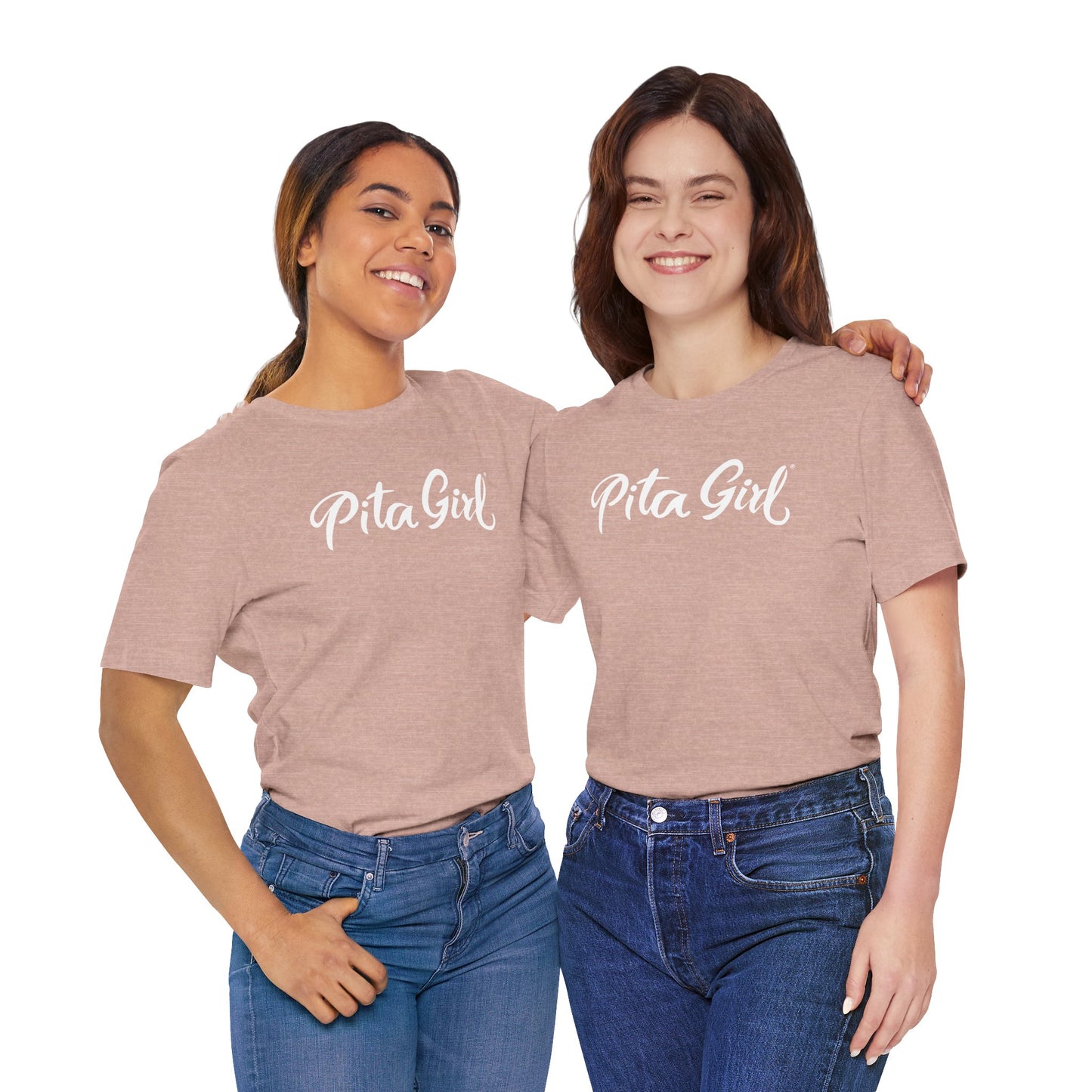 Pita Girl® Logo Tee Unisex Jersey Tee - Casual Comfort for Food Lovers