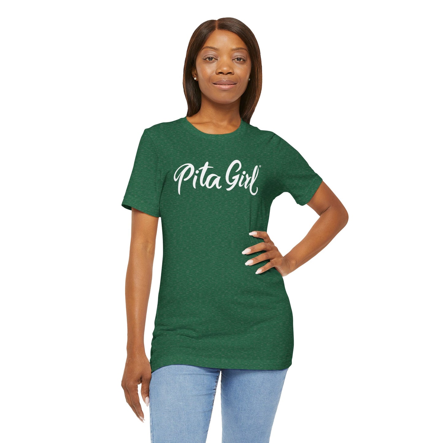 Pita Girl® Logo Tee Unisex Jersey Tee - Casual Comfort for Food Lovers